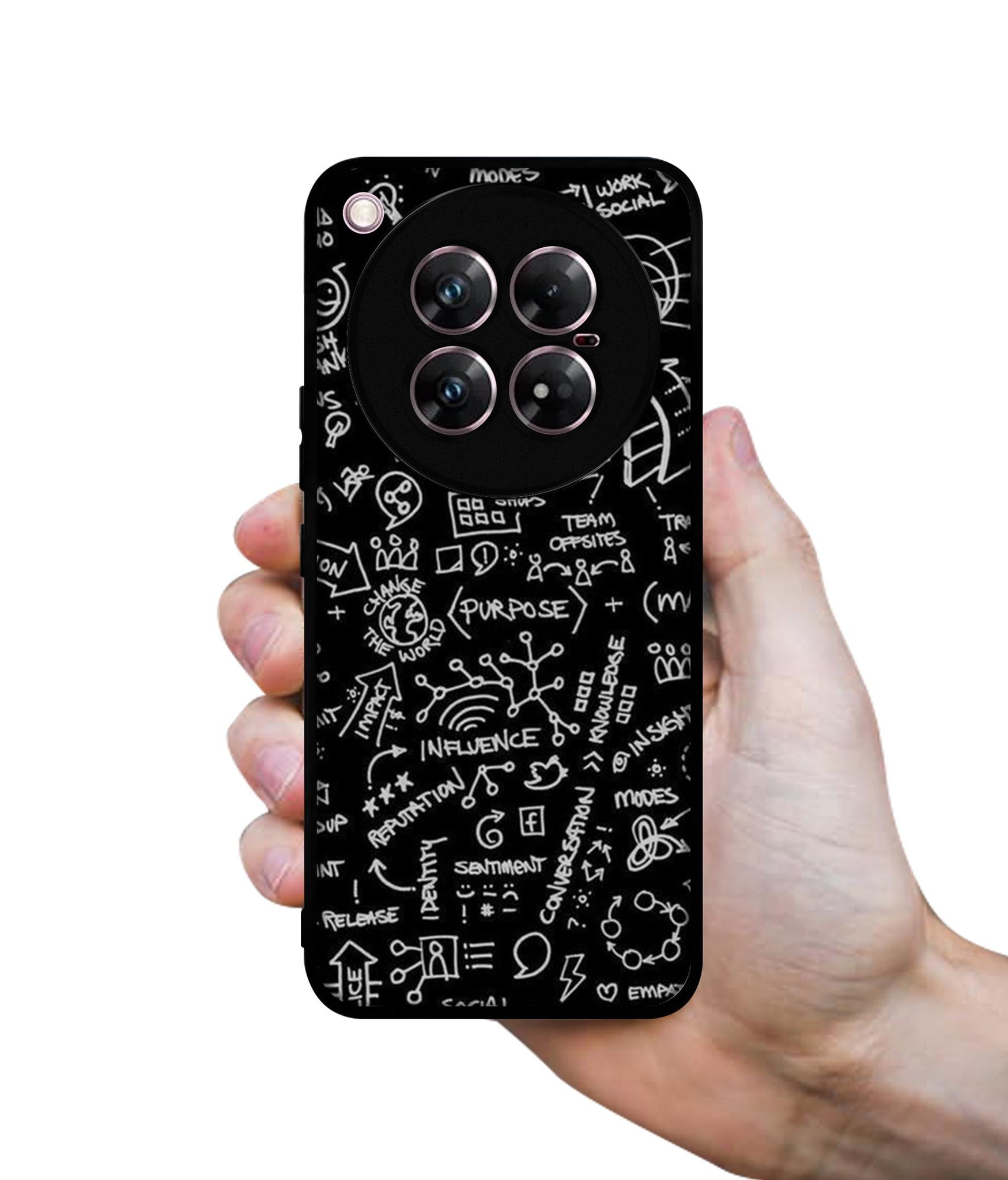 Formulas Design Designer 2D Printed Back Case Cover for Infinix Zero 40 5G