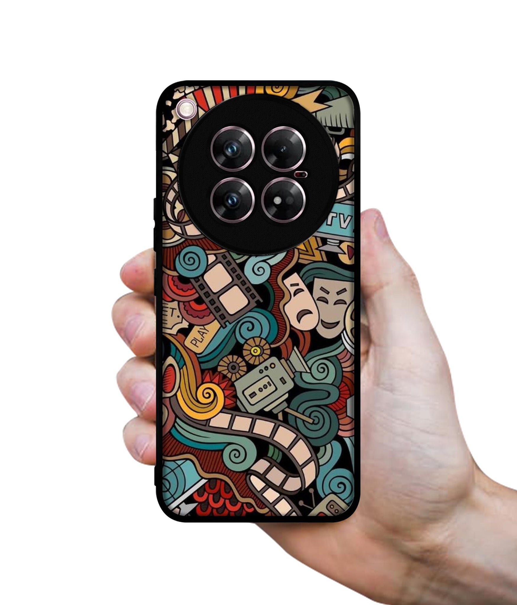 Movies Design Designer 2D Printed Back Case Cover for Infinix Zero 40 5G