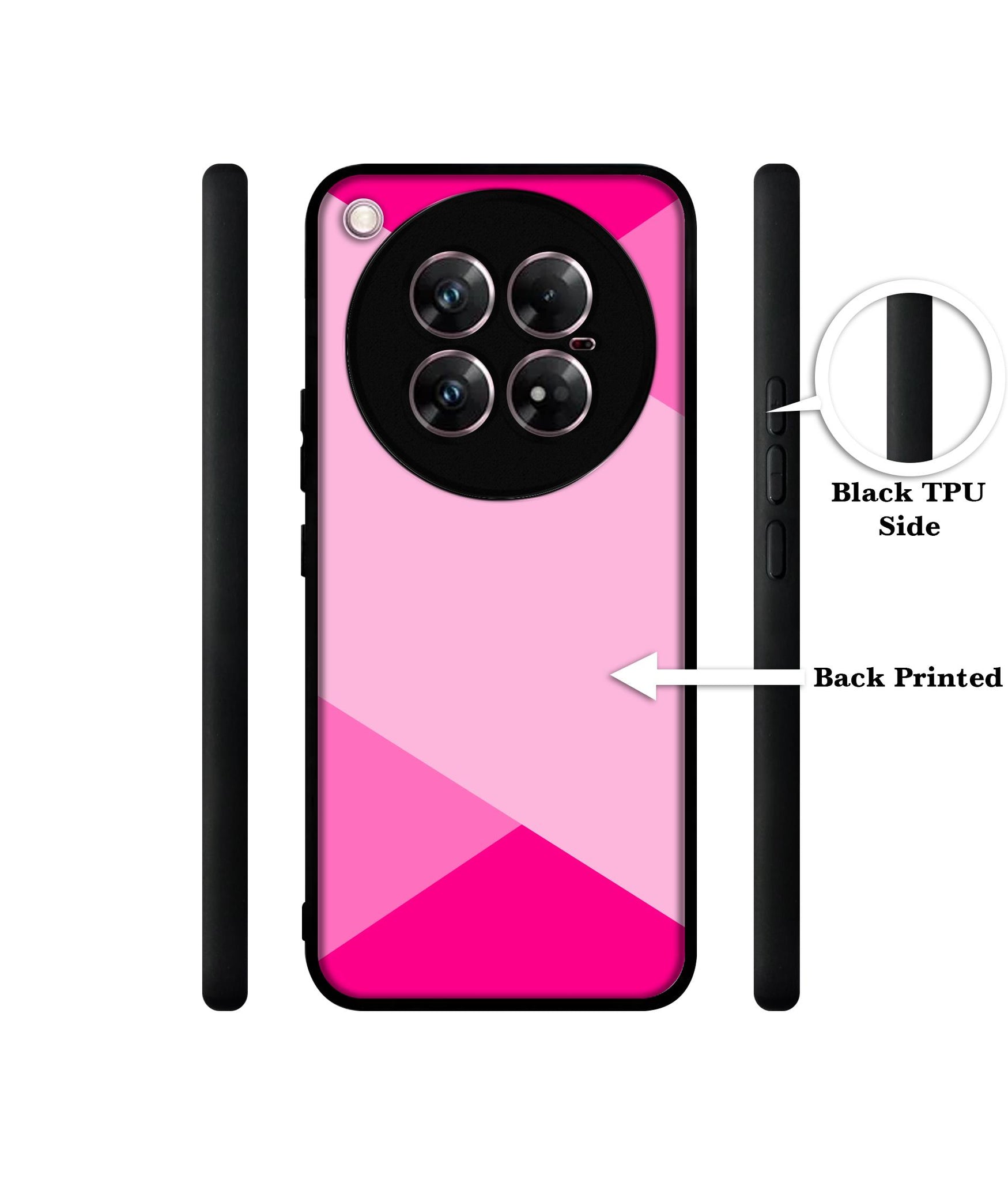 Pink Cross Vector Design Designer 2D Printed Back Case Cover for Infinix Zero 40 5G