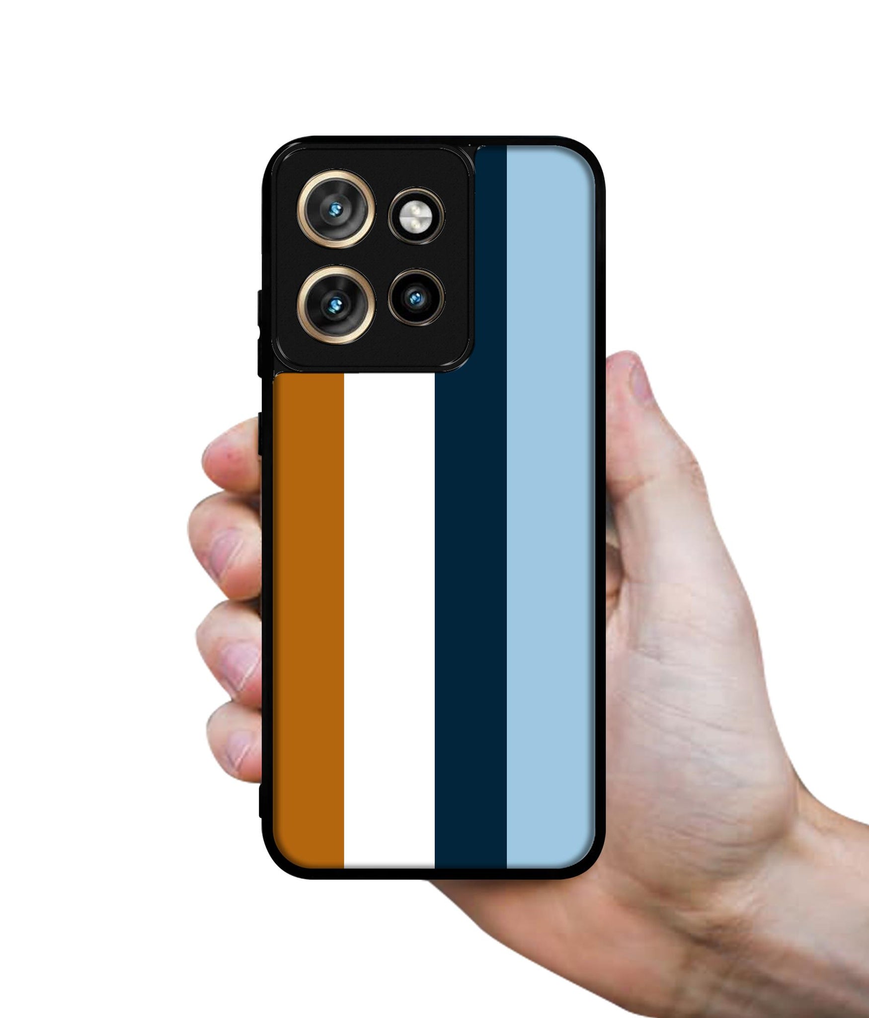 Color Stripes Design Designer 2D Printed Back Case Cover for Motorola Moto Edge 50 Neo 5G