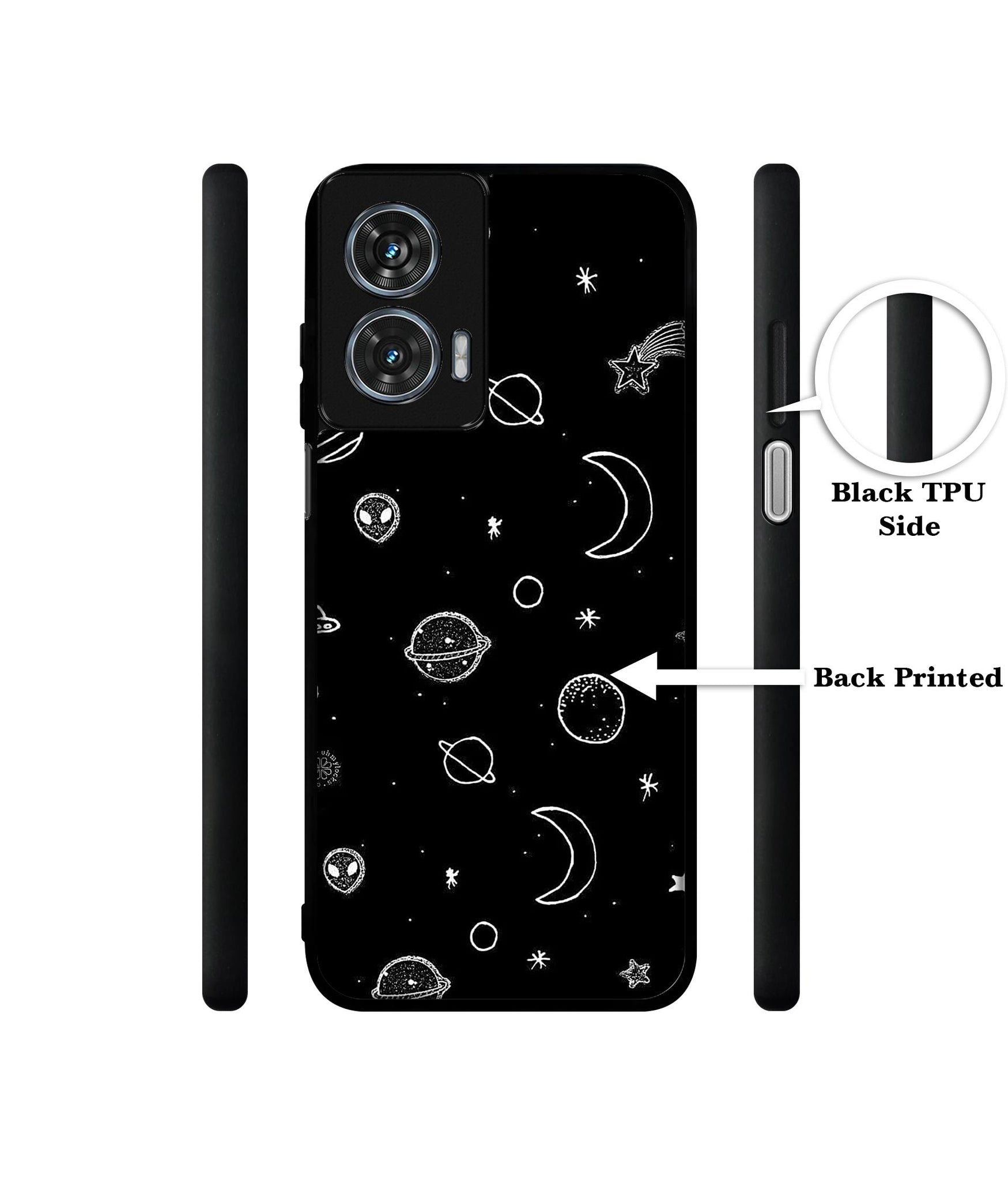 Space Stars Universe Design Designer 2D Printed Back Case Cover for Motorola Moto G35 5G