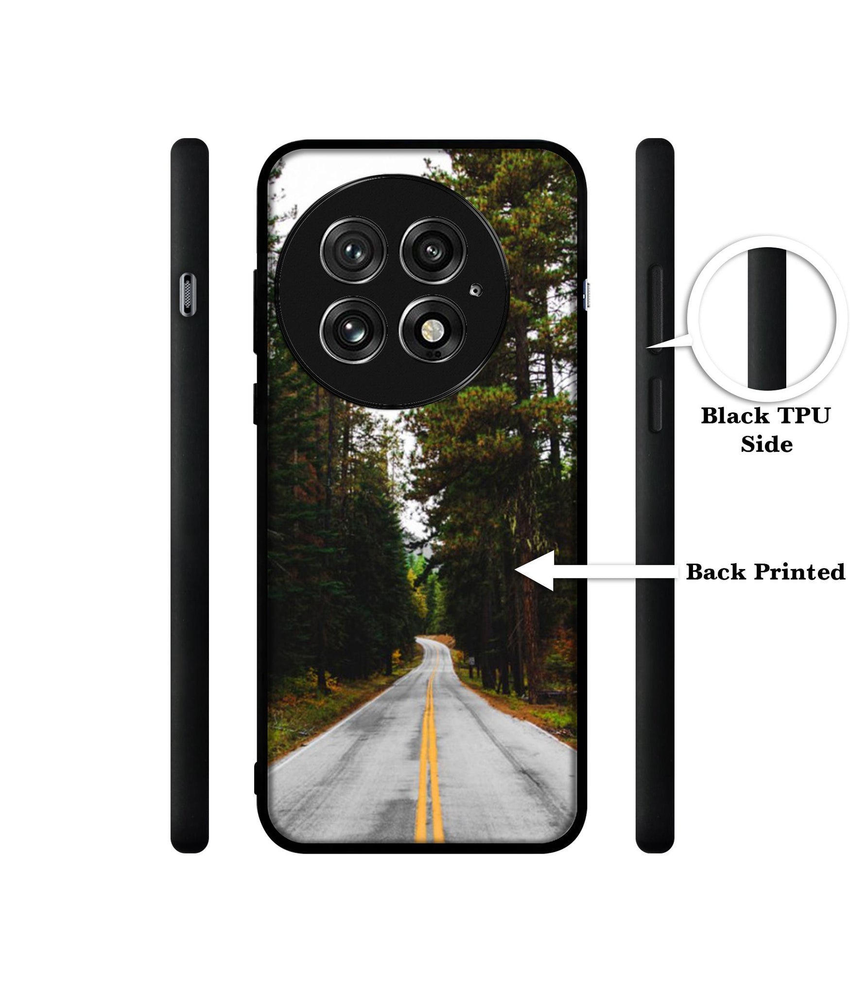 Road Photo Design Designer 2D Printed Back Case Cover for OnePlus 13 5G