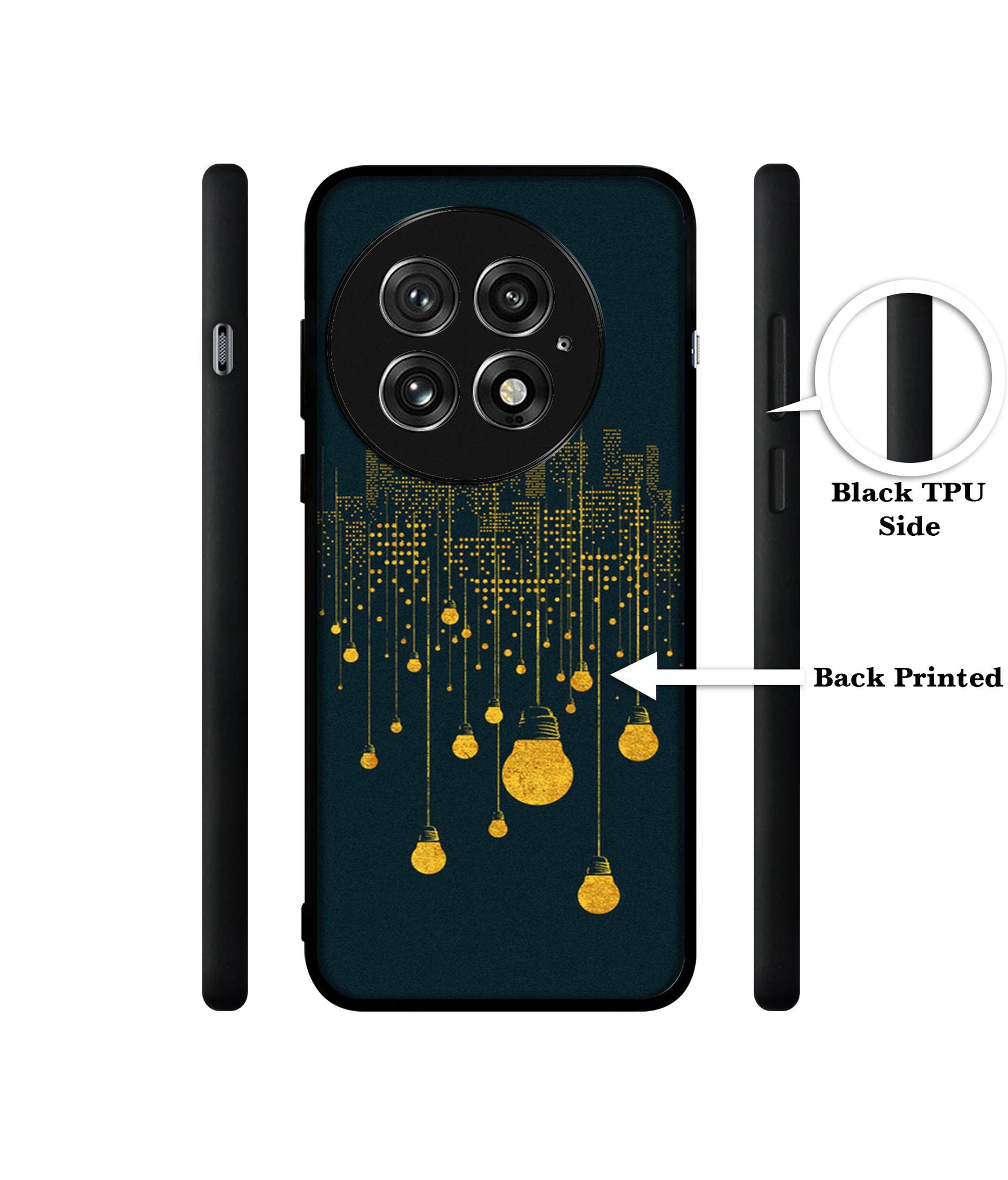 City Light Pattern Design Designer 2D Printed Back Case Cover for OnePlus 13 5G