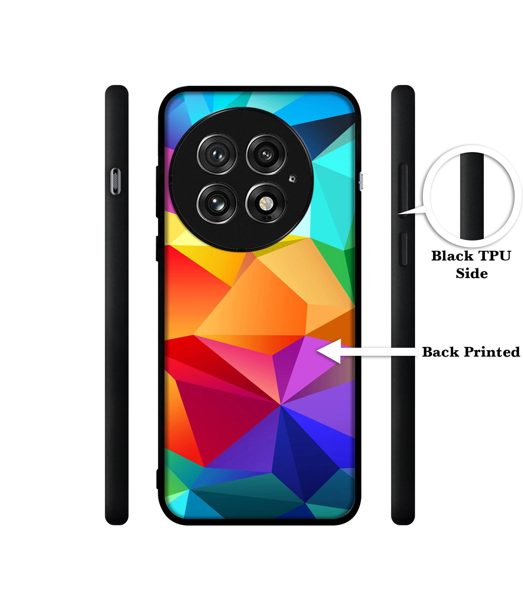 Colorful Pattern Design Designer 2D Printed Back Case Cover for OnePlus 13 5G