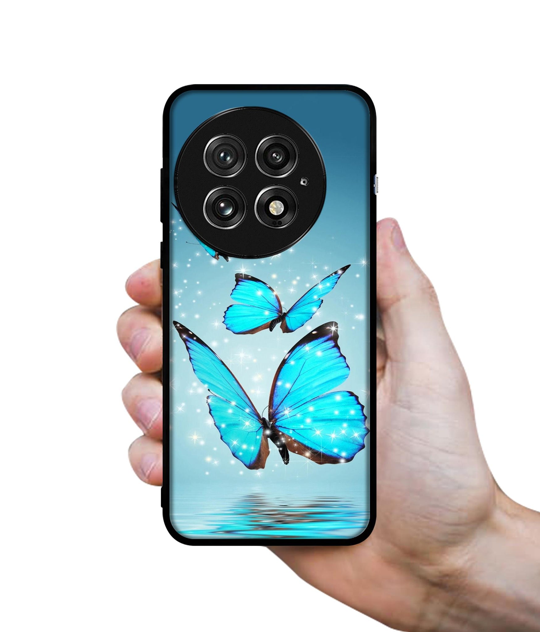 Flying Butterflies Design Designer 2D Printed Back Case Cover for OnePlus 13 5G