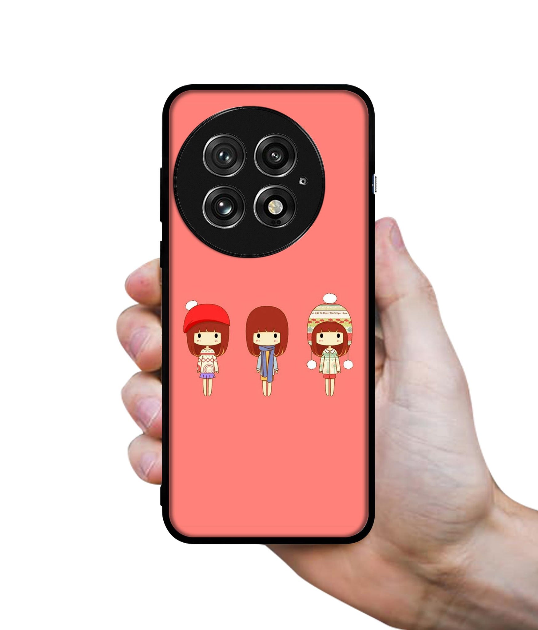 Cute Girls Design Designer 2D Printed Back Case Cover for OnePlus 13 5G