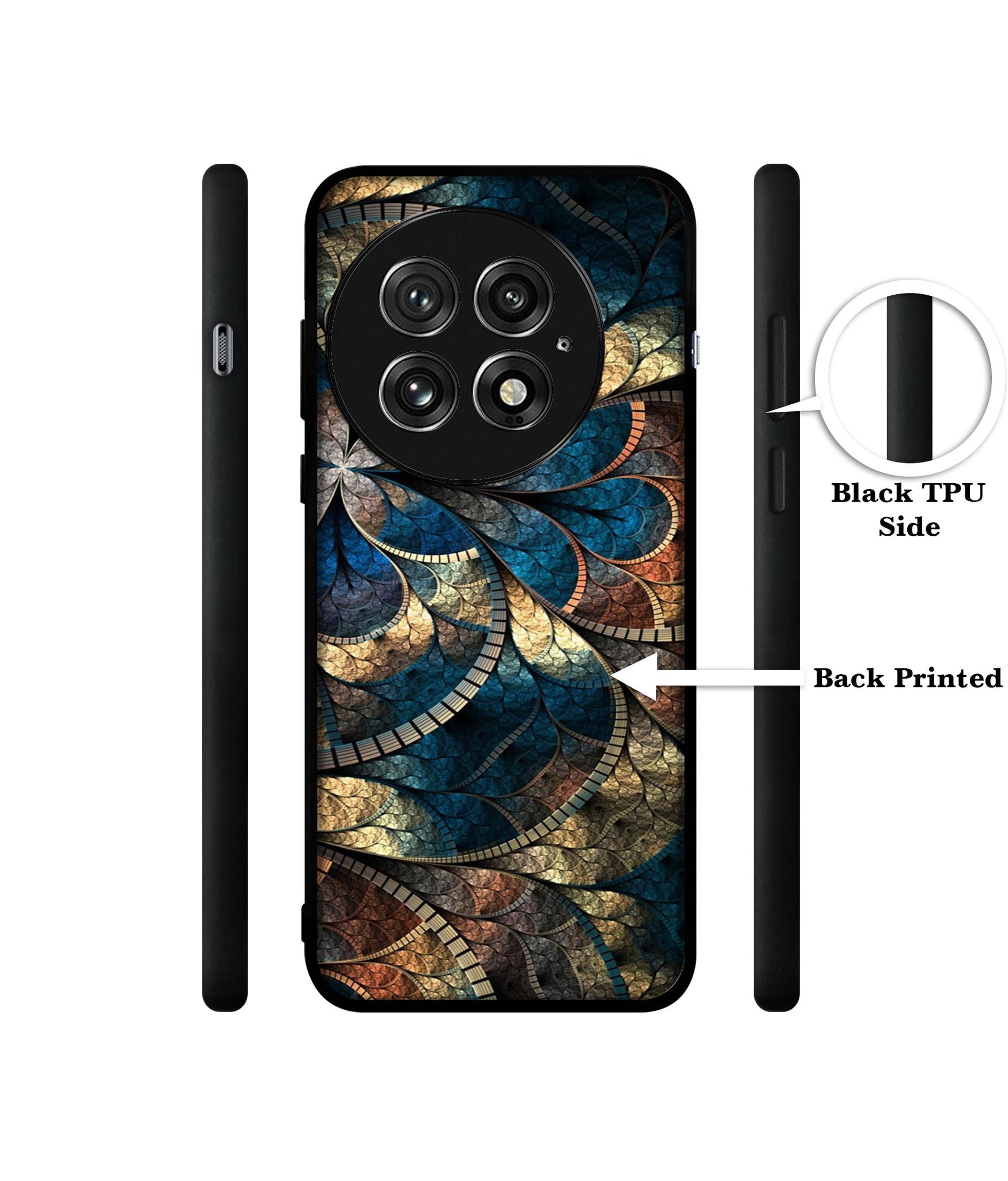 Fractional Pattern Design Designer 2D Printed Back Case Cover for OnePlus 13 5G
