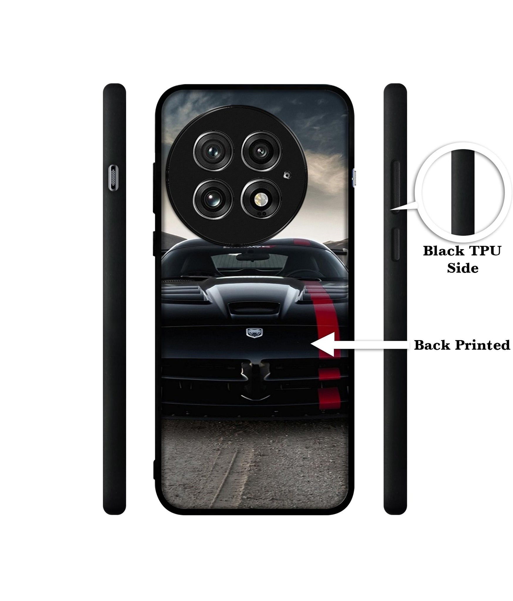 Sports Car Pattern Design Designer 2D Printed Back Case Cover for OnePlus 13 5G