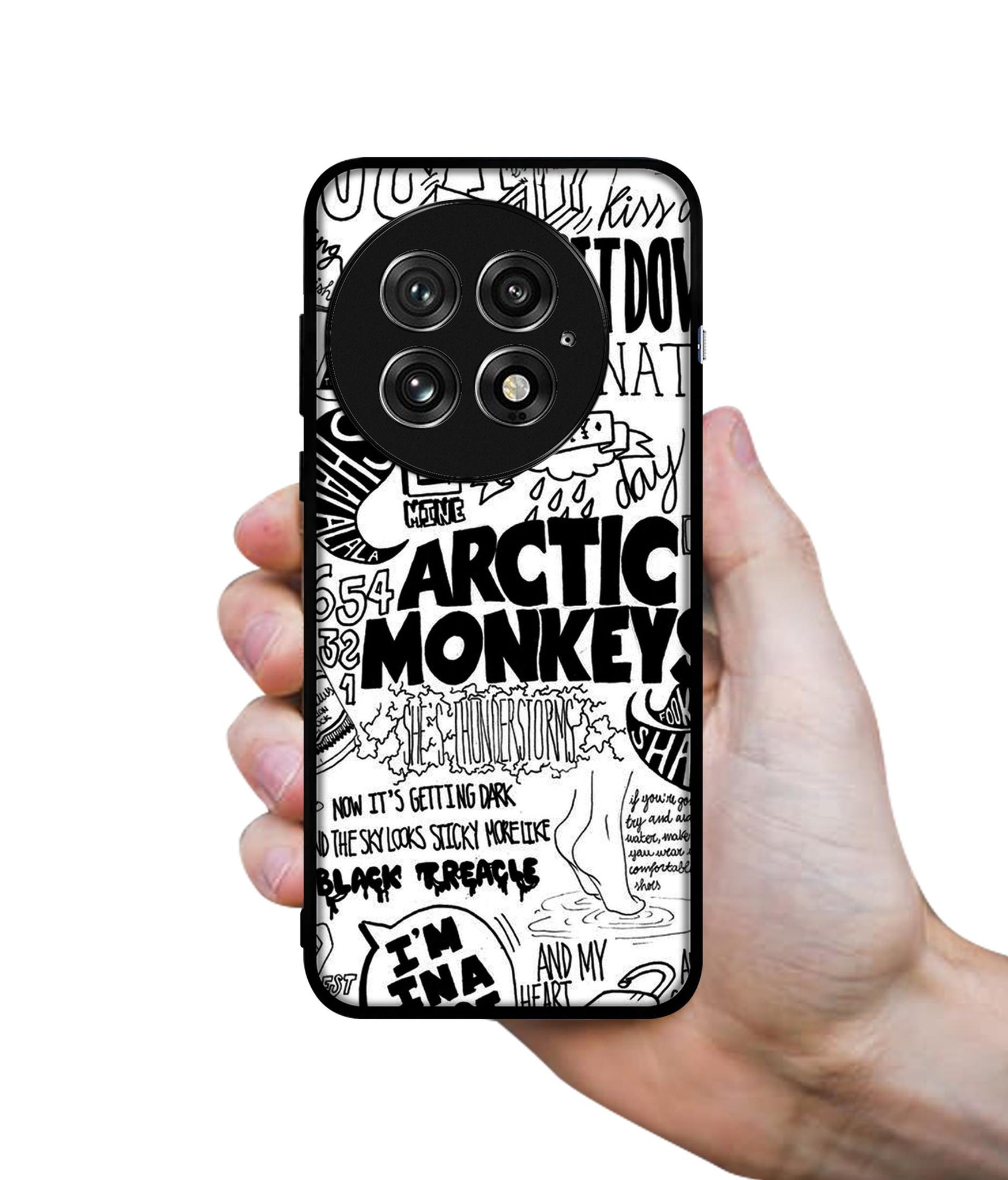 Arctic Monkeys Pattern Design Designer 2D Printed Back Case Cover for OnePlus 13 5G