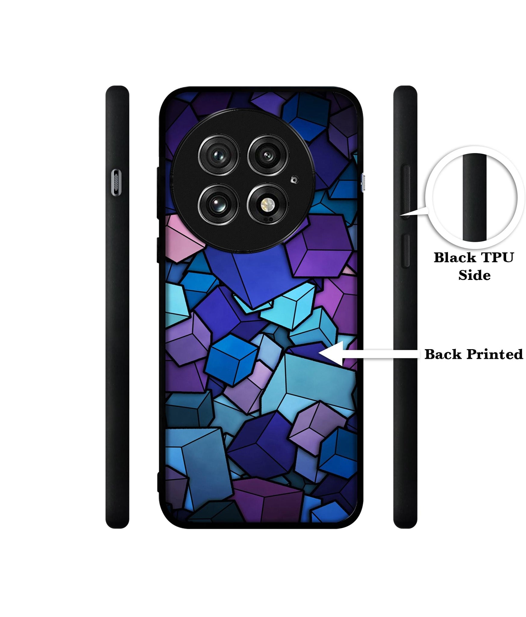 Color Box Design Designer 2D Printed Back Case Cover for OnePlus 13 5G