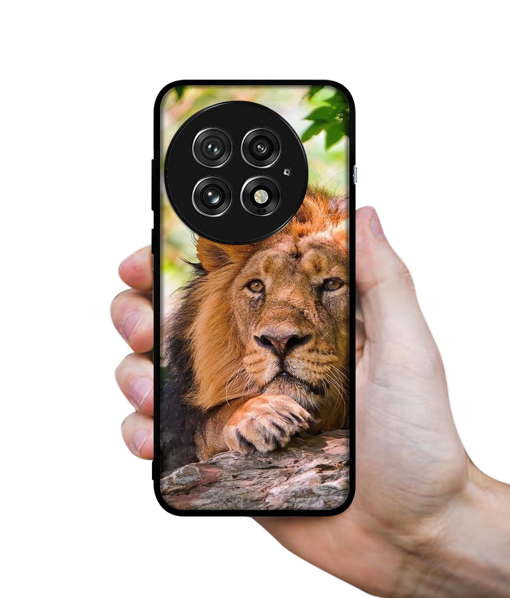 Tiger Pattern Print Design Designer 2D Printed Back Case Cover for OnePlus 13 5G