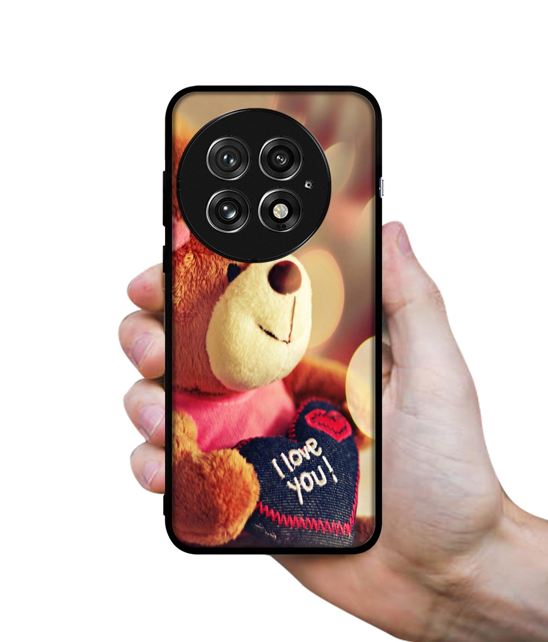 Teddy Bear Design Designer 2D Printed Back Case Cover for OnePlus 13 5G