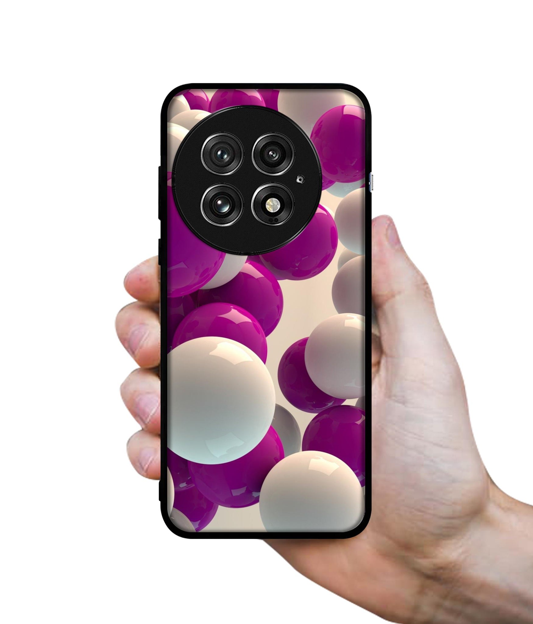3D Balloons Design Designer 2D Printed Back Case Cover for OnePlus 13 5G