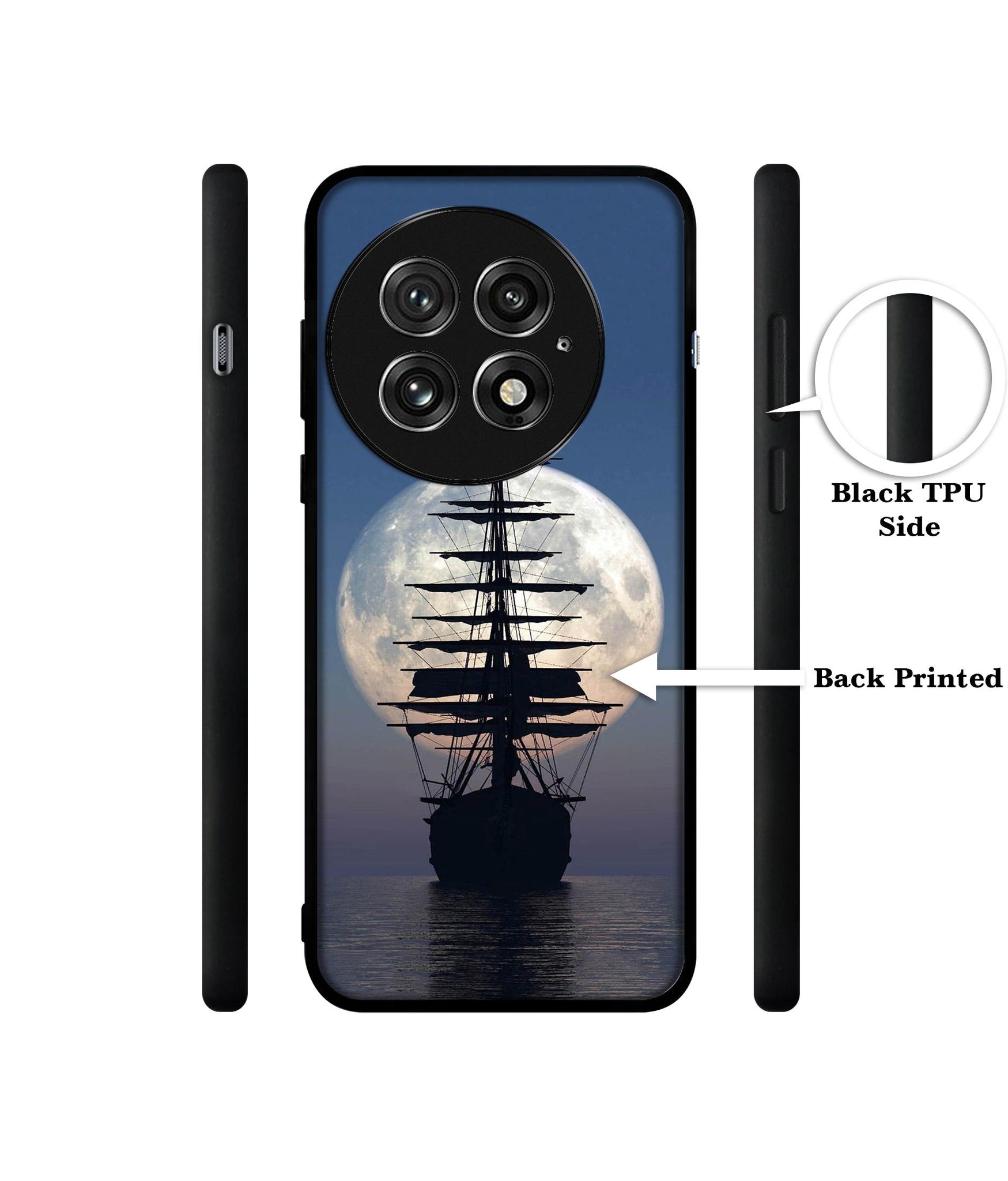 Sea Sunset Design Designer 2D Printed Back Case Cover for OnePlus 13 5G