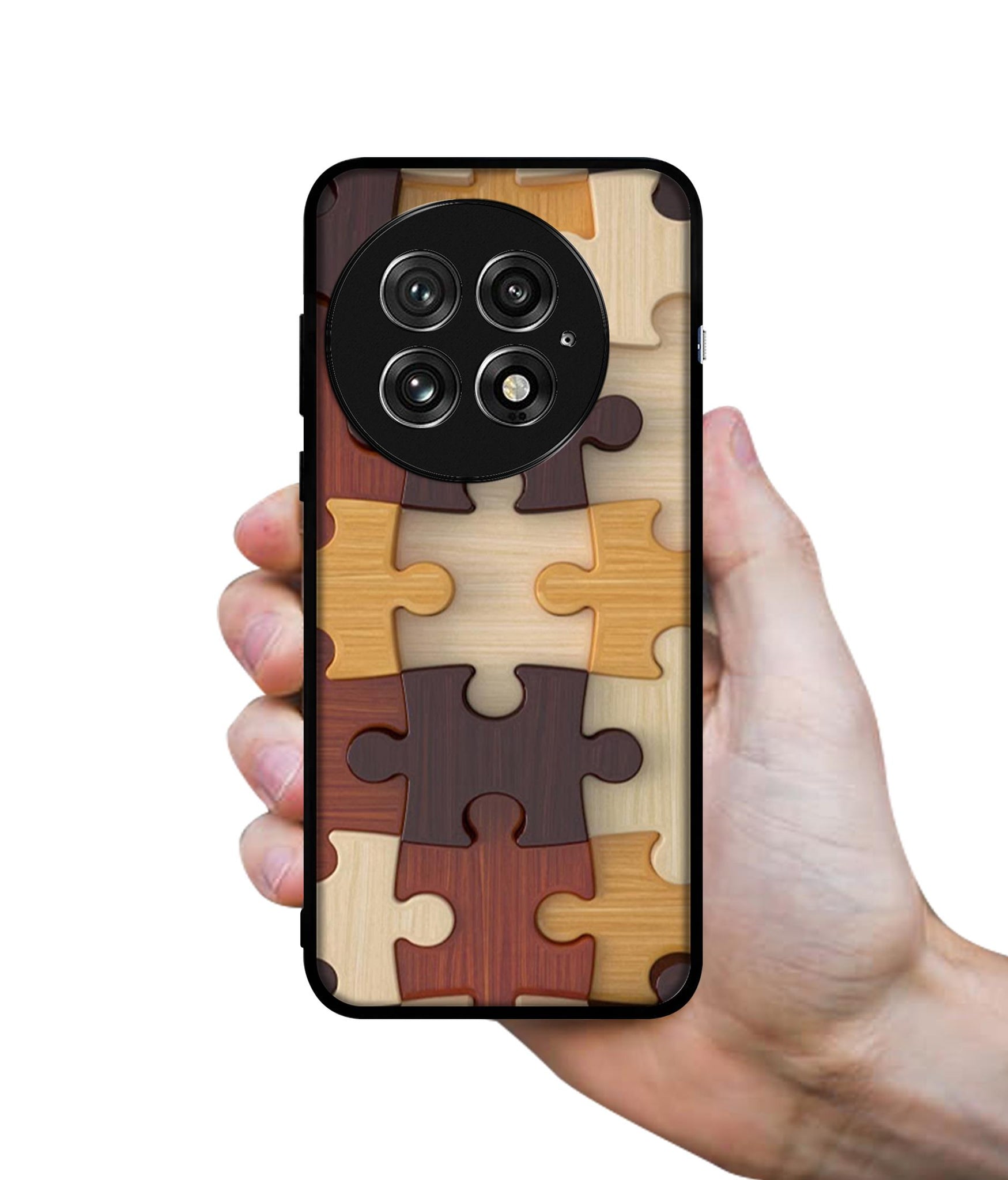 Puzzle Pattern Design Designer 2D Printed Back Case Cover for OnePlus 13 5G