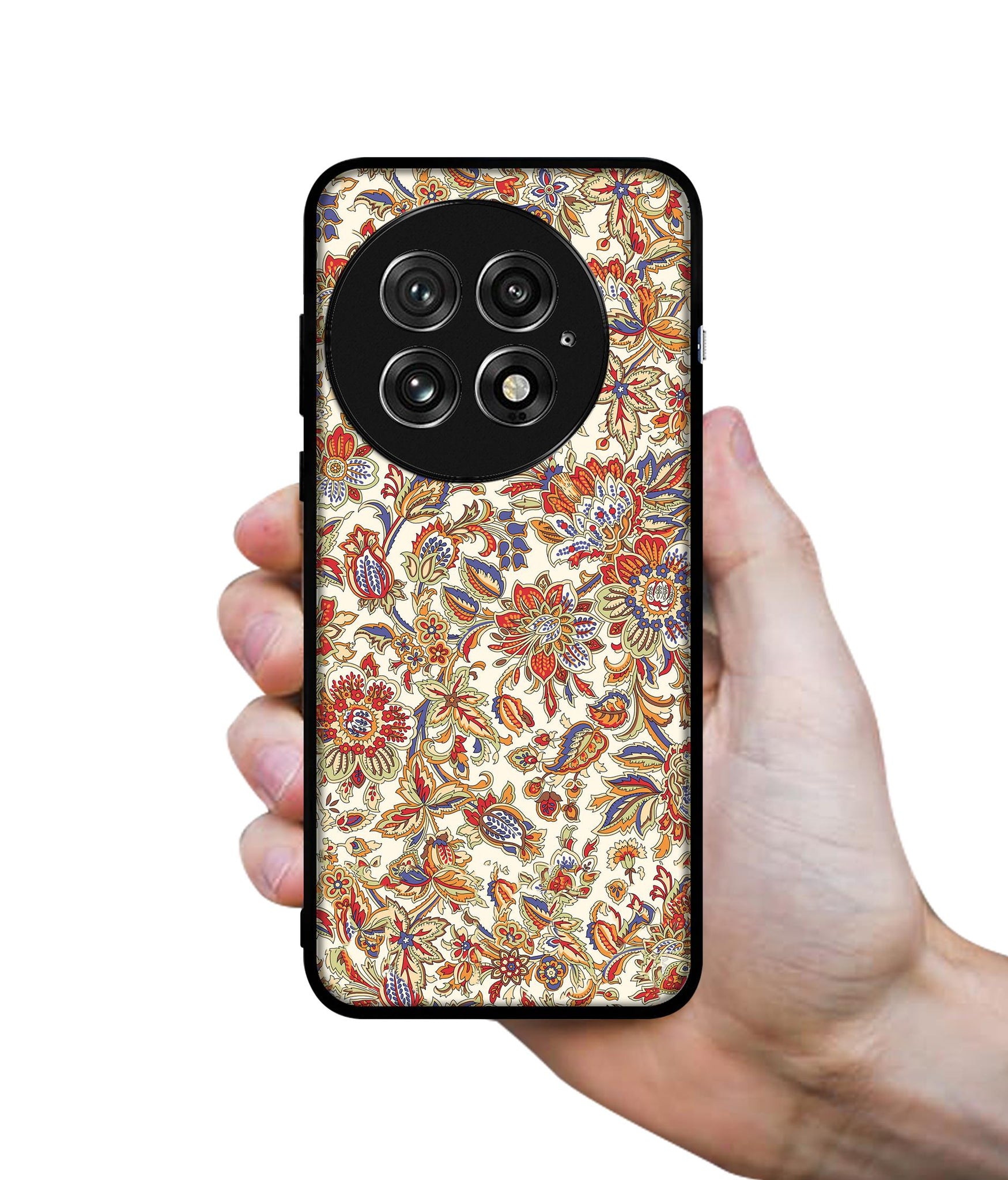 Floral Design Designer 2D Printed Back Case Cover for OnePlus 13 5G