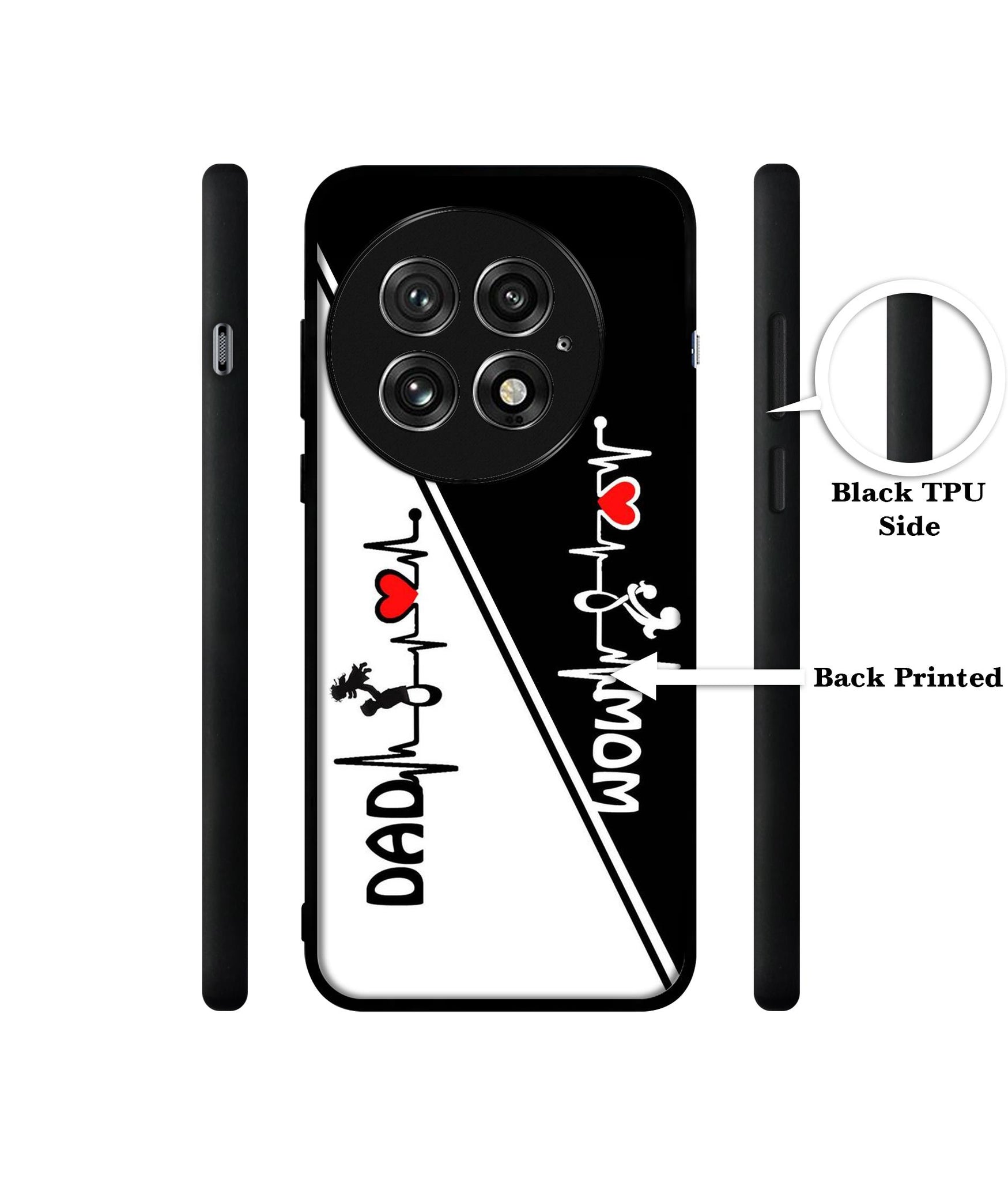Mom and Dad Lover Design Designer 2D Printed Back Case Cover for OnePlus 13 5G