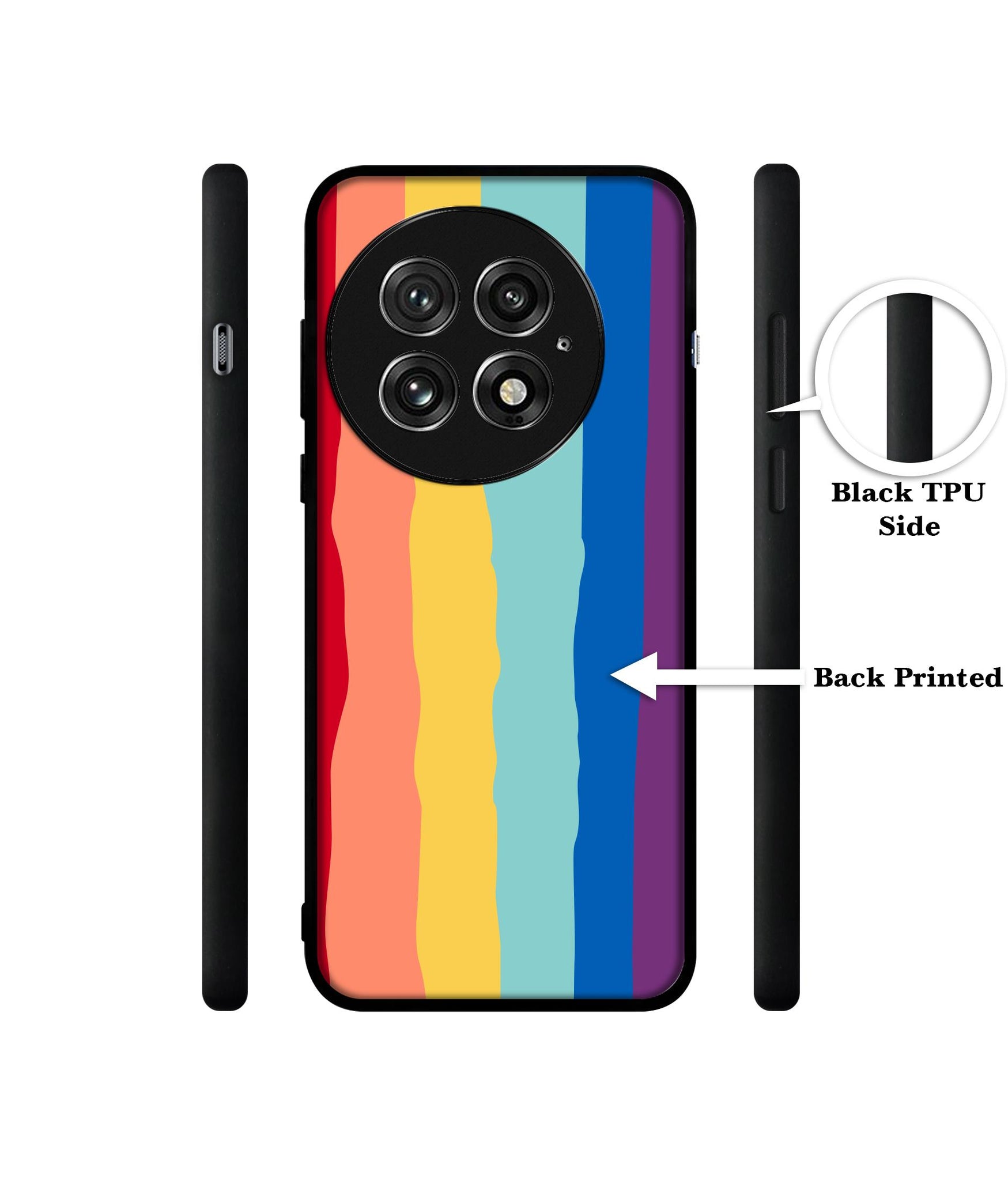 Rainbow Design Designer 2D Printed Back Case Cover for OnePlus 13 5G