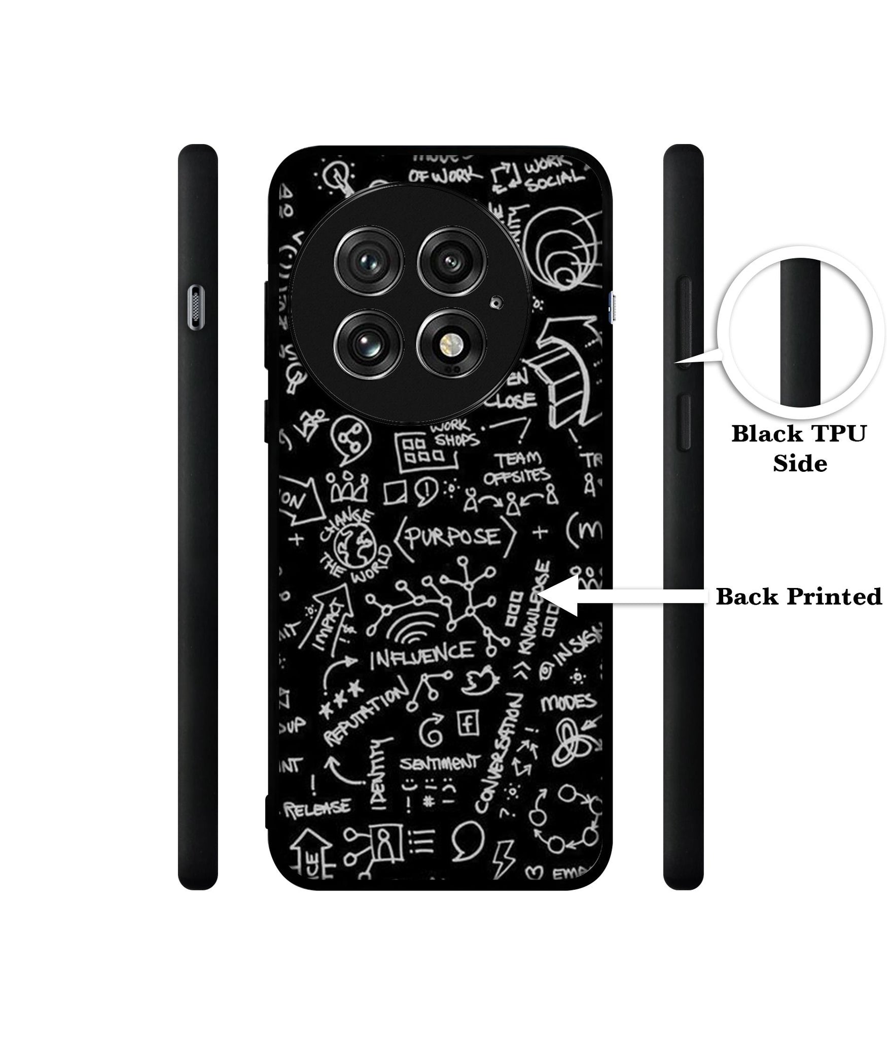 Formulas Design Designer 2D Printed Back Case Cover for OnePlus 13 5G