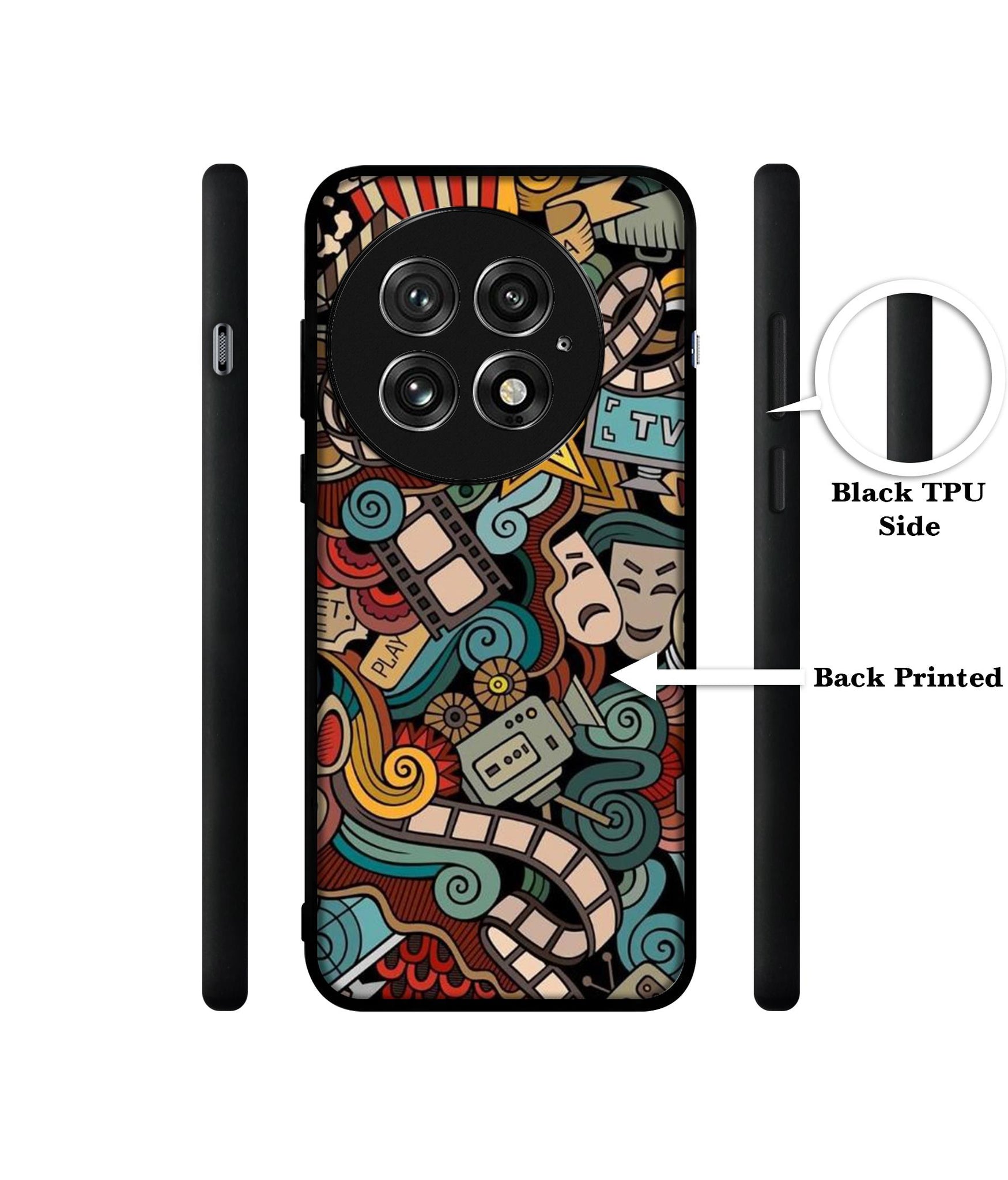 Movies Design Designer 2D Printed Back Case Cover for OnePlus 13 5G