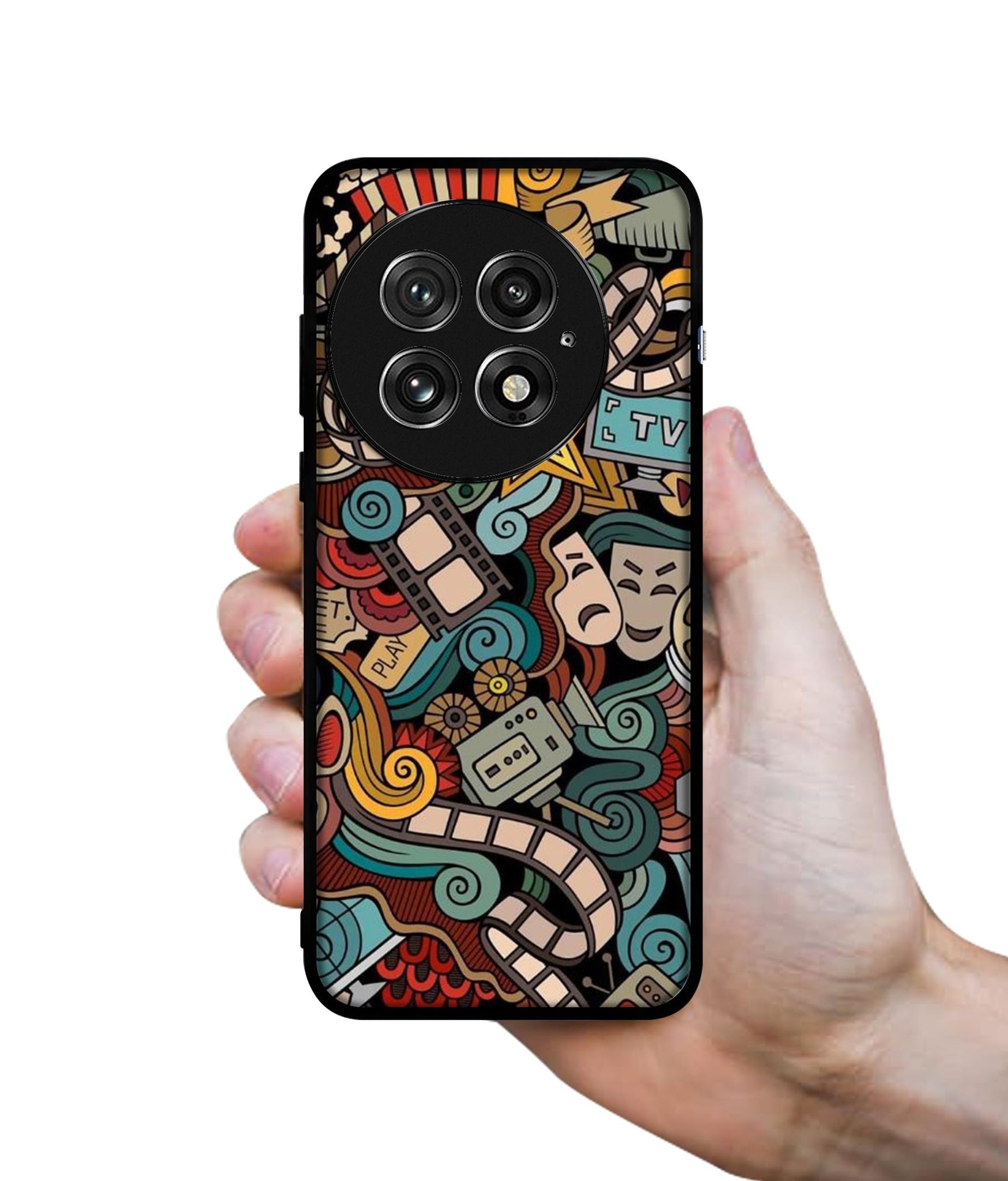 Movies Design Designer 2D Printed Back Case Cover for OnePlus 13 5G