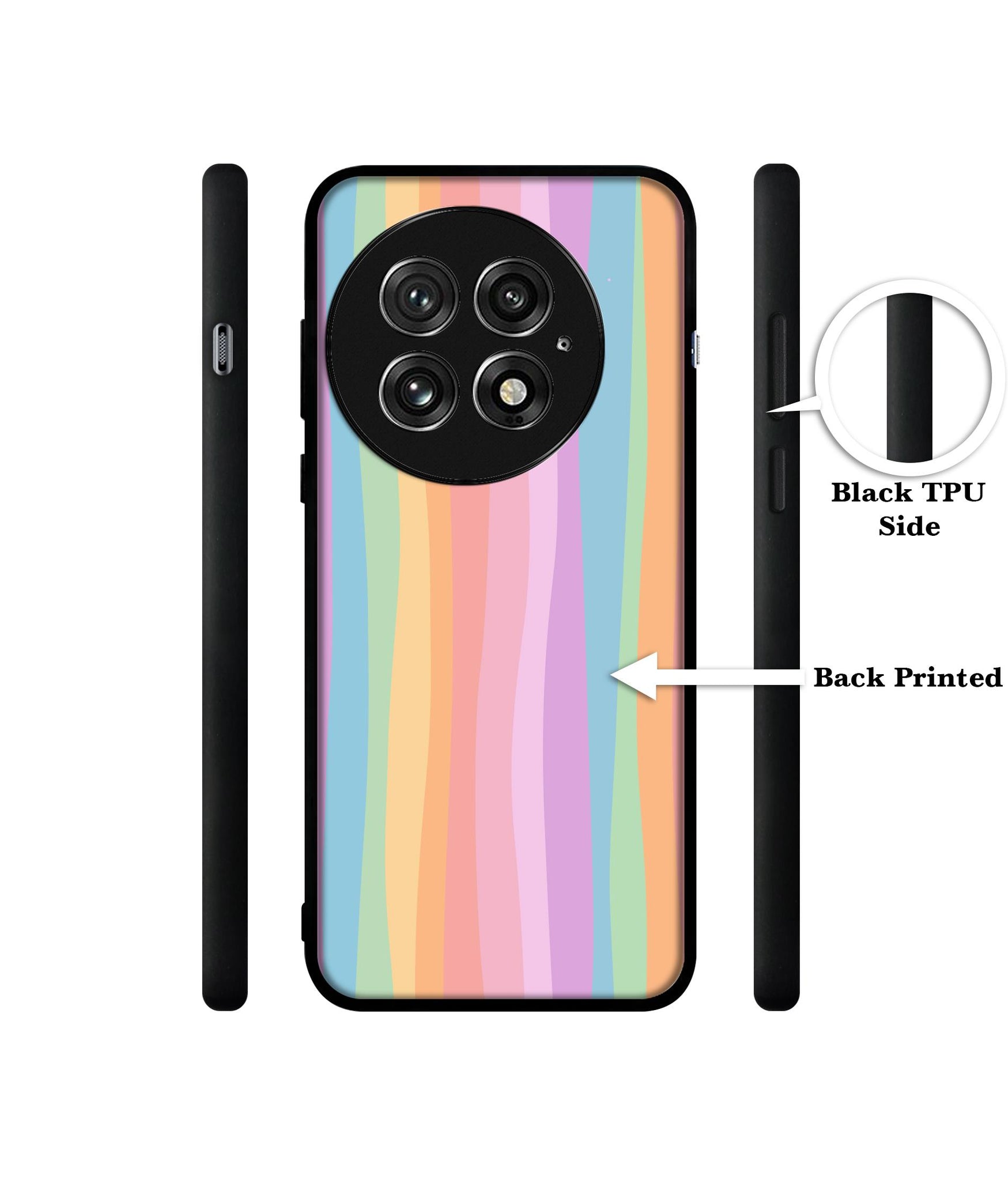 Cool Rainbow Design Designer 2D Printed Back Case Cover for OnePlus 13 5G
