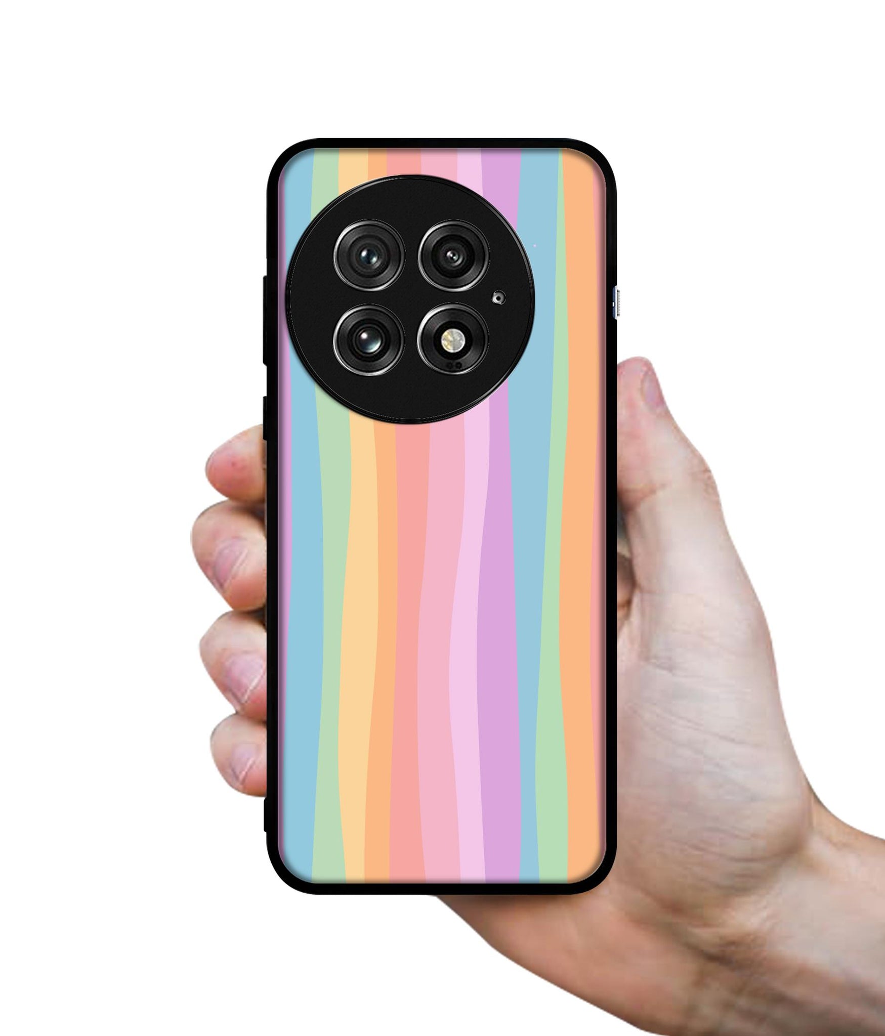 Cool Rainbow Design Designer 2D Printed Back Case Cover for OnePlus 13 5G