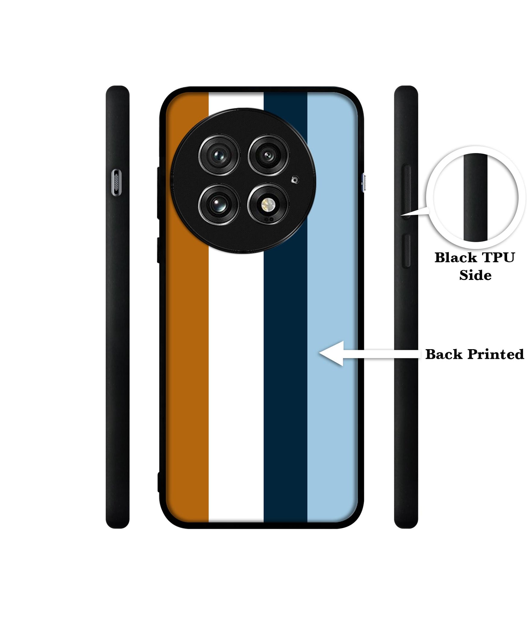 Color Stripes Design Designer 2D Printed Back Case Cover for OnePlus 13 5G