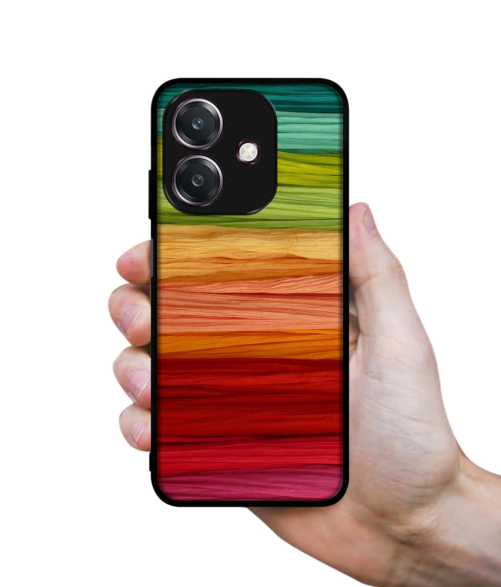 Colorful Thread Designer 2D Printed Back Case Cover for Oppo A3 5G / A3x 4G / A3x 5G