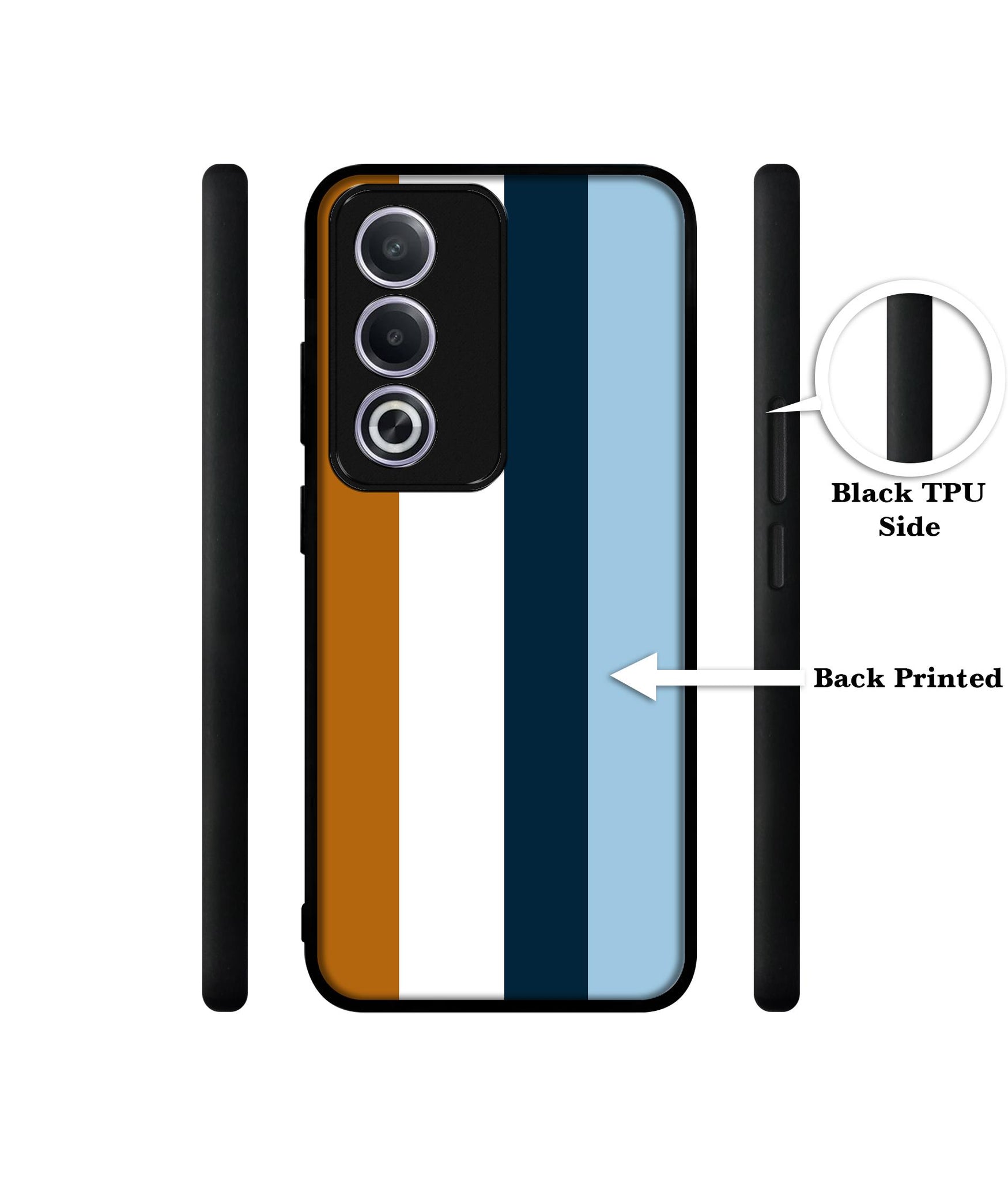 Color Stripes Design Designer 2D Printed Back Case Cover for Oppo A3 Pro 5G / K12x 5G