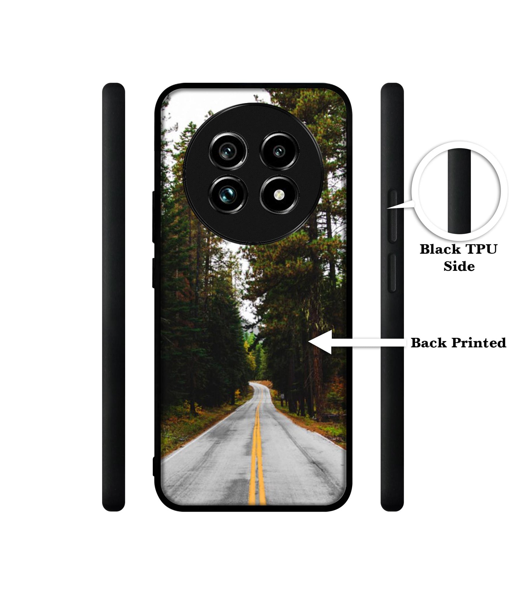 Road Photo Design Designer 2D Printed Back Case Cover for Realme 13 Plus 5G / P1 Speed 5G
