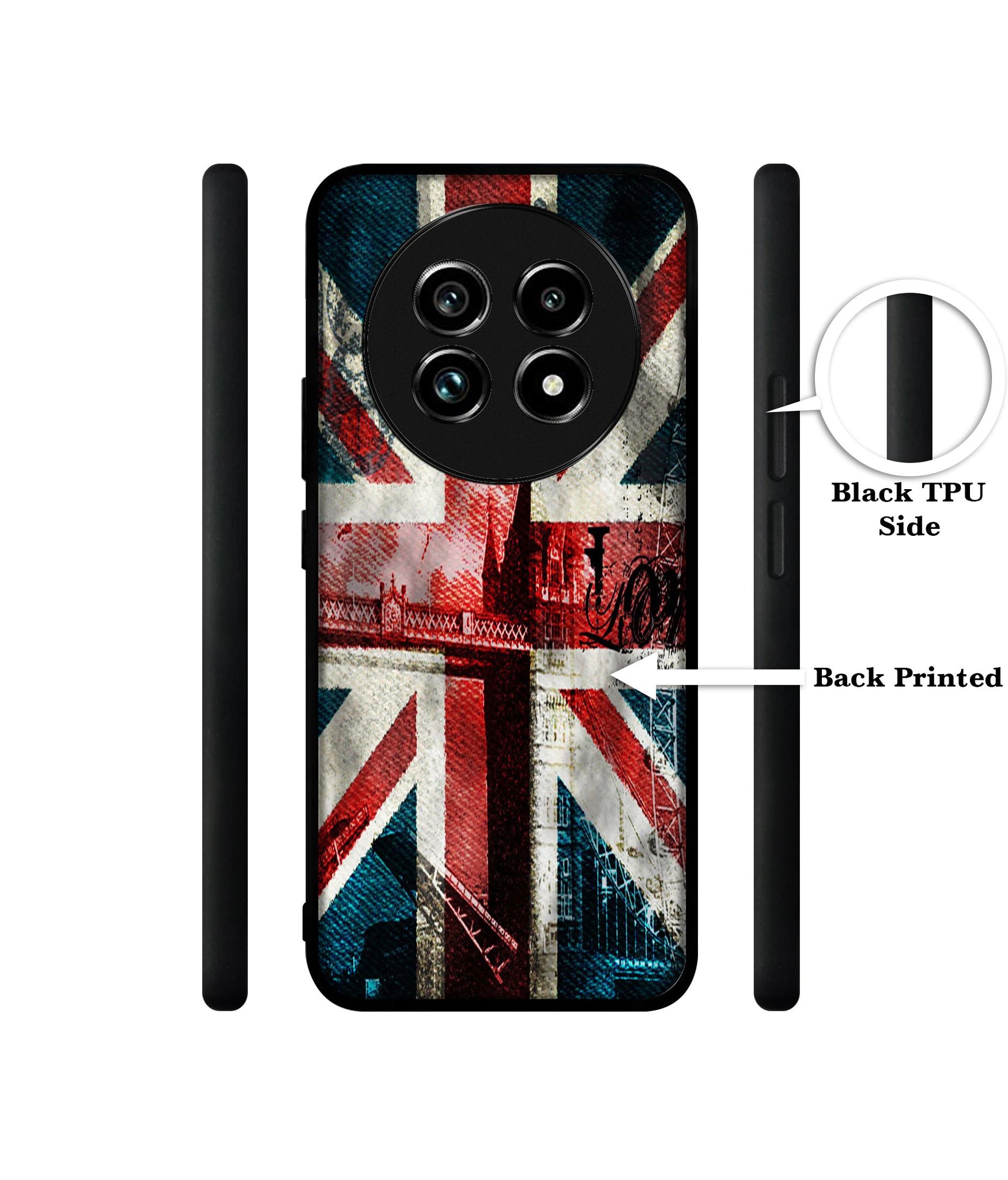 London Flag wallpaper Design Designer 2D Printed Back Case Cover for Realme 13 Plus 5G / P1 Speed 5G