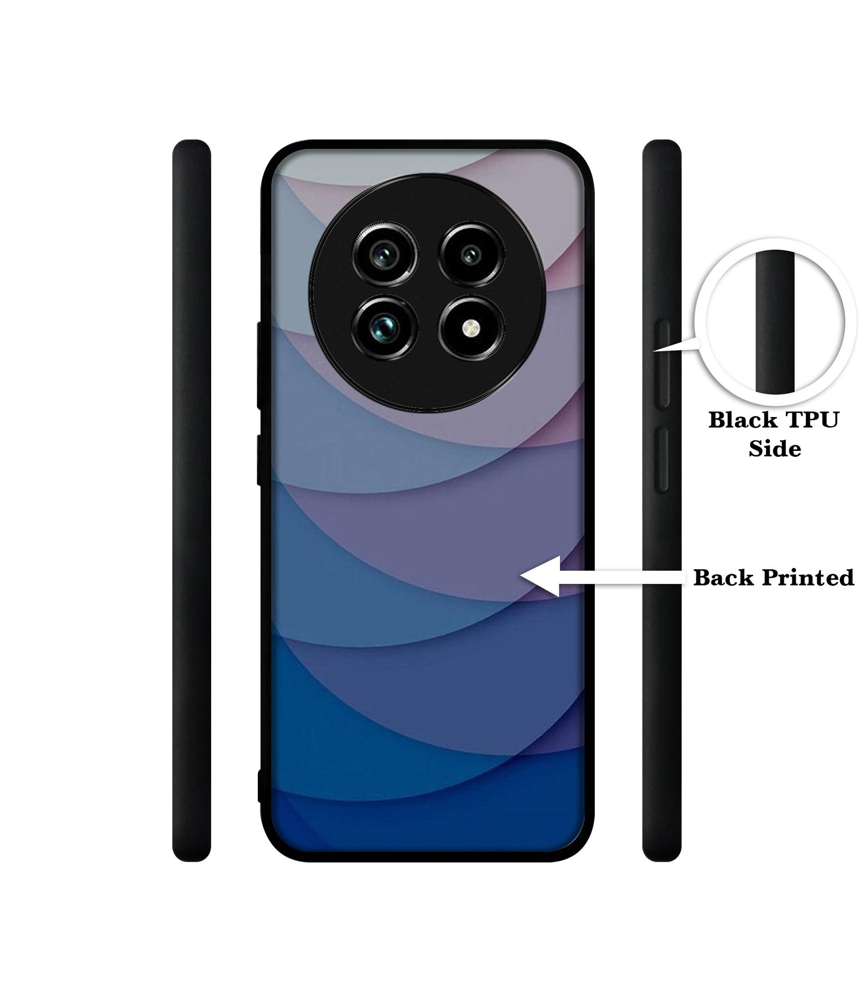 Waves Pattern Print Design Designer 2D Printed Back Case Cover for Realme 13 Plus 5G / P1 Speed 5G