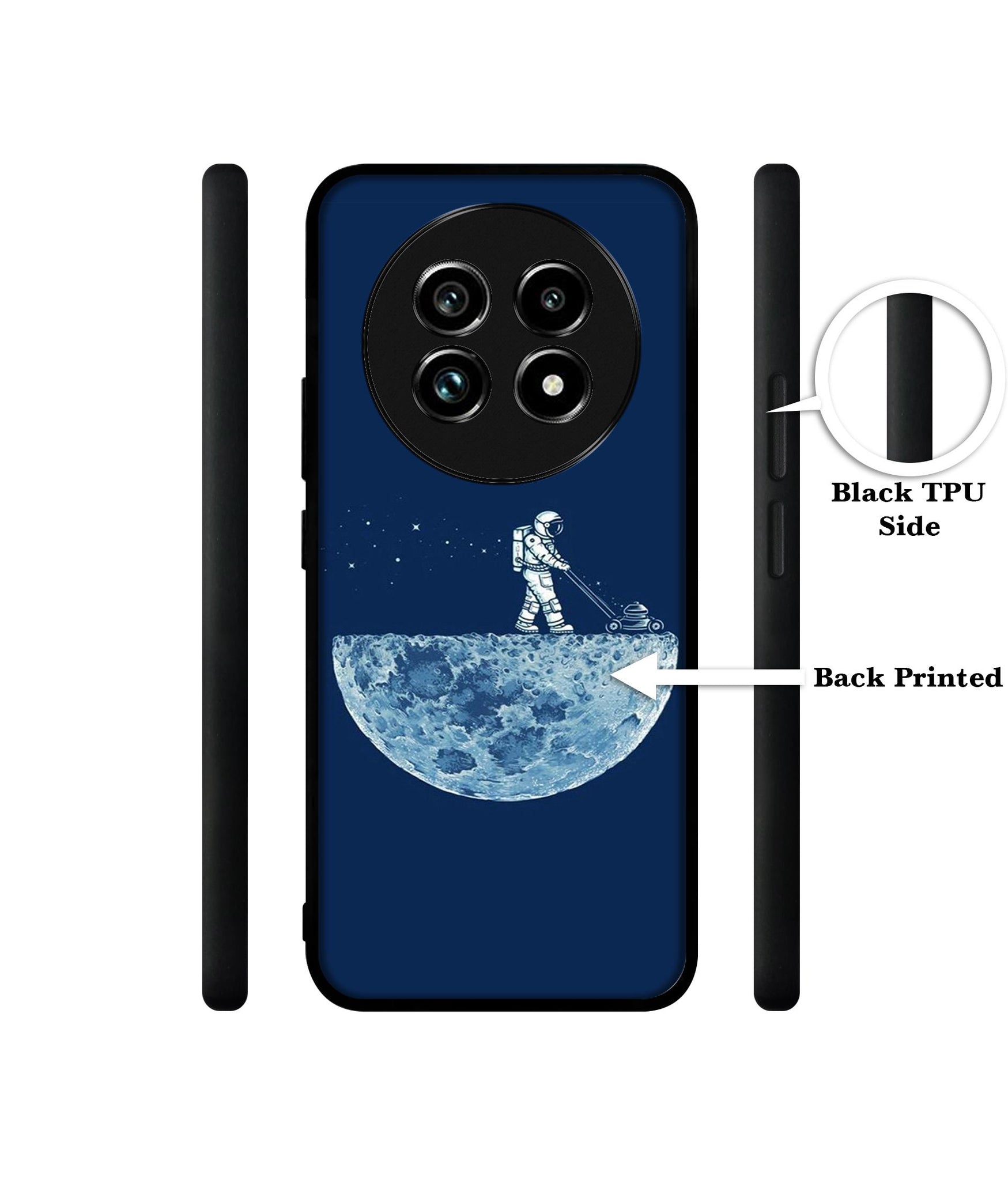 Moon Walk Design Designer 2D Printed Back Case Cover for Realme 13 Plus 5G / P1 Speed 5G