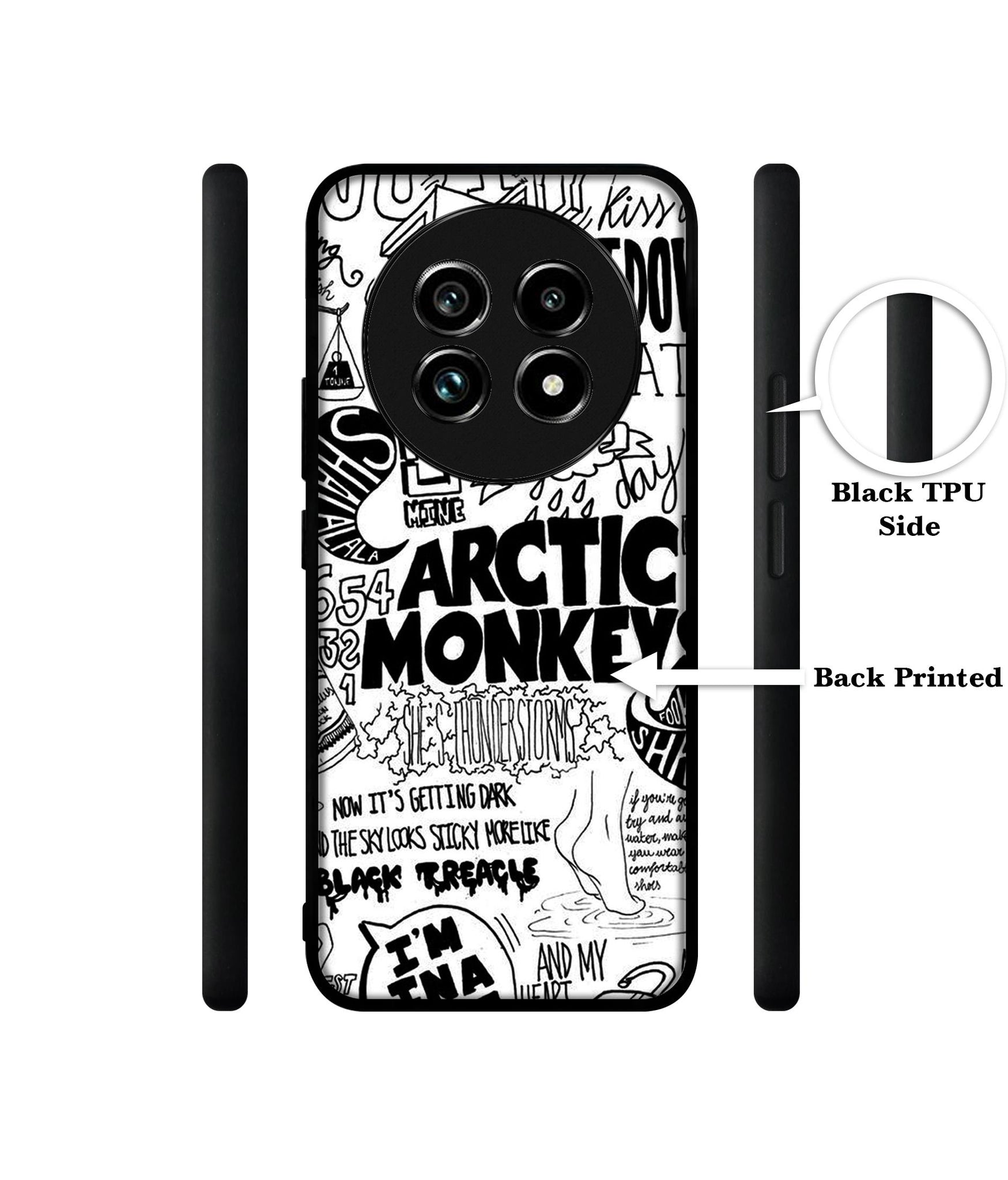 Arctic Monkeys Pattern Design Designer 2D Printed Back Case Cover for Realme 13 Plus 5G / P1 Speed 5G
