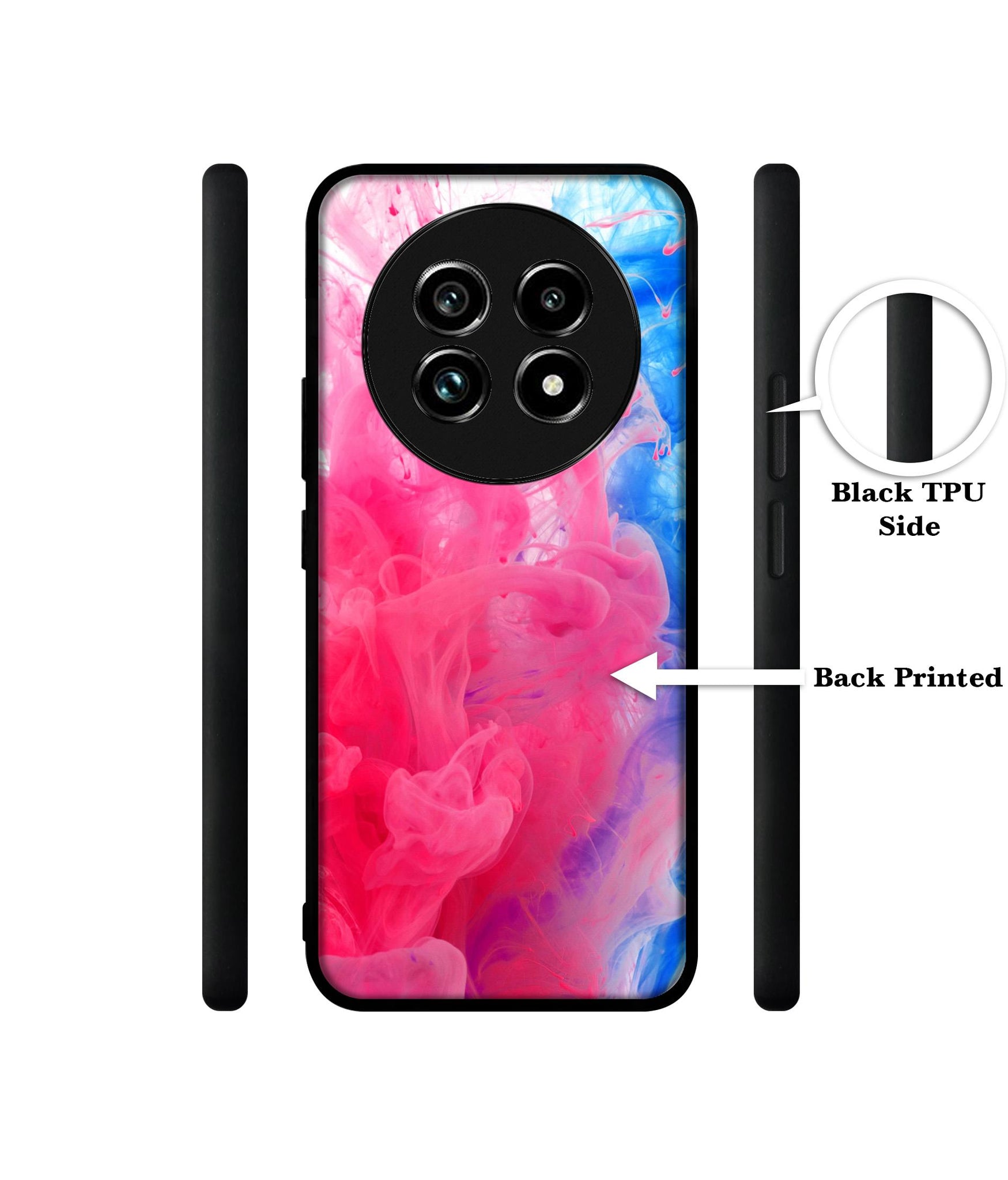 Fractal Paint Design Designer 2D Printed Back Case Cover for Realme 13 Plus 5G / P1 Speed 5G