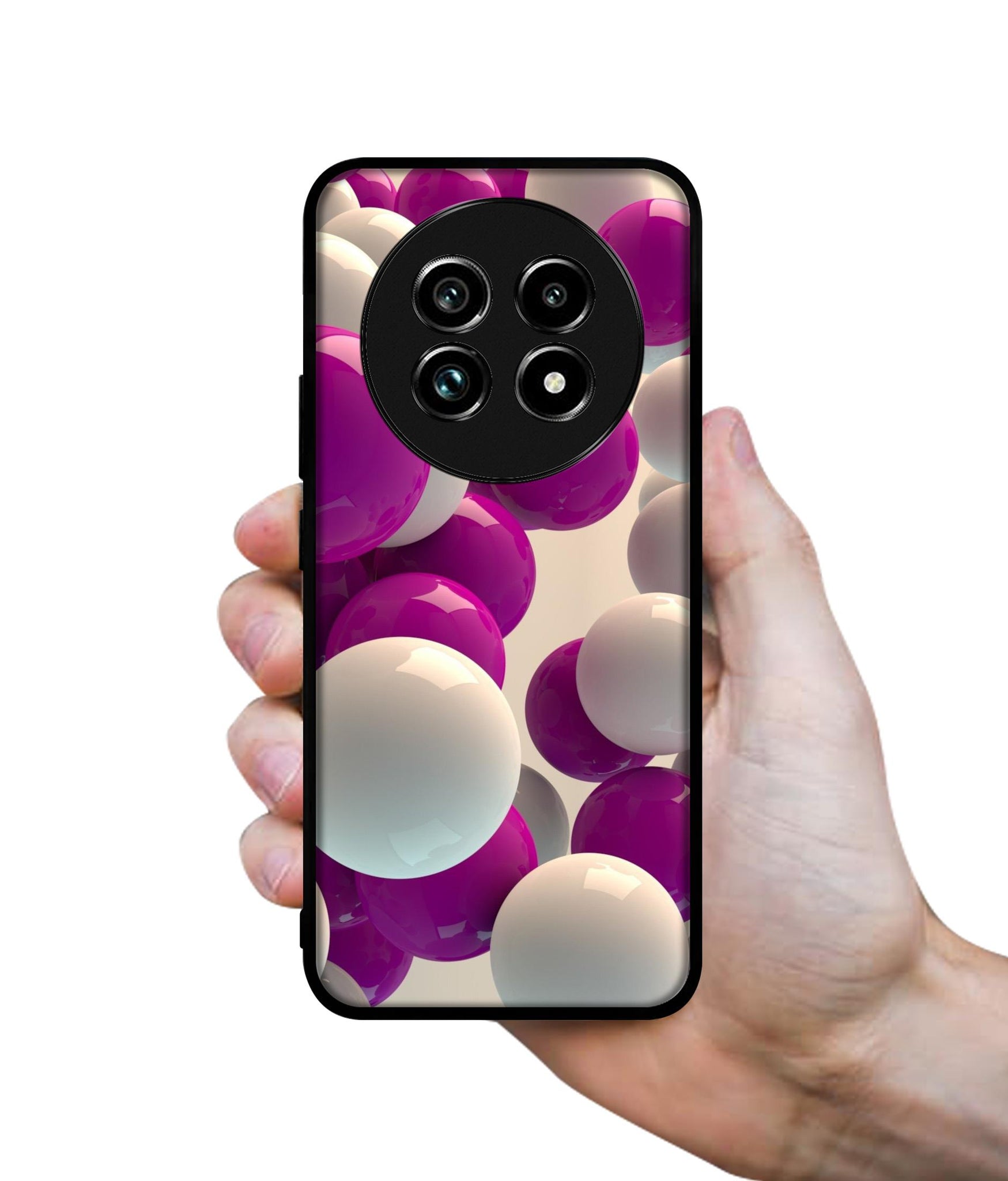 3D Balloons Design Designer 2D Printed Back Case Cover for Realme 13 Plus 5G / P1 Speed 5G