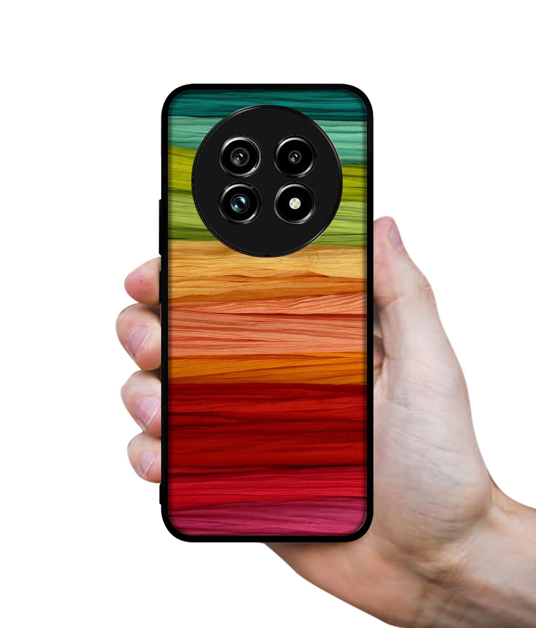 Colorful Thread Design Designer 2D Printed Back Case Cover for Realme 13 Plus 5G / P1 Speed 5G