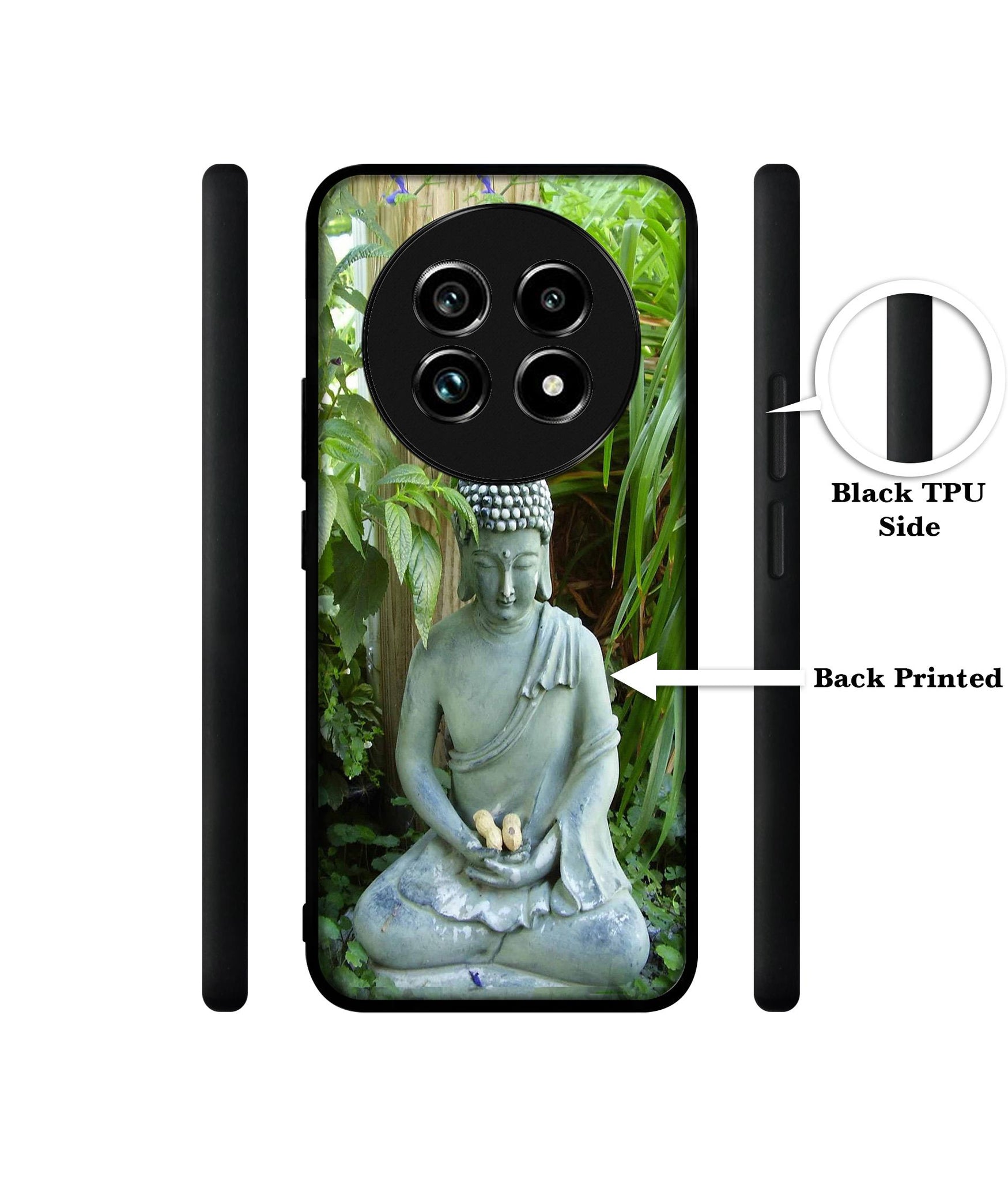 Buddhism Design Designer 2D Printed Back Case Cover for Realme 13 Plus 5G / P1 Speed 5G