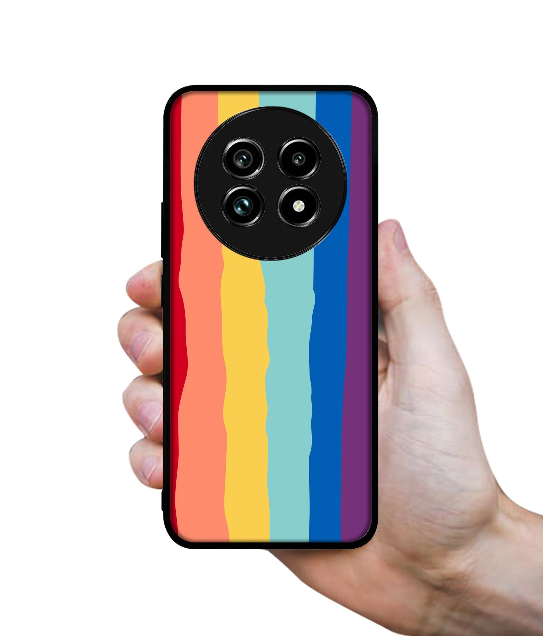 Rainbow Design Designer 2D Printed Back Case Cover for Realme 13 Plus 5G / P1 Speed 5G