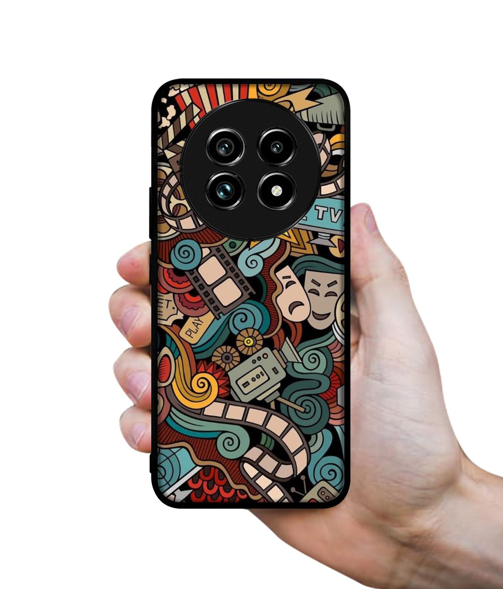 Movies Design Designer 2D Printed Back Case Cover for Realme 13 Plus 5G / P1 Speed 5G