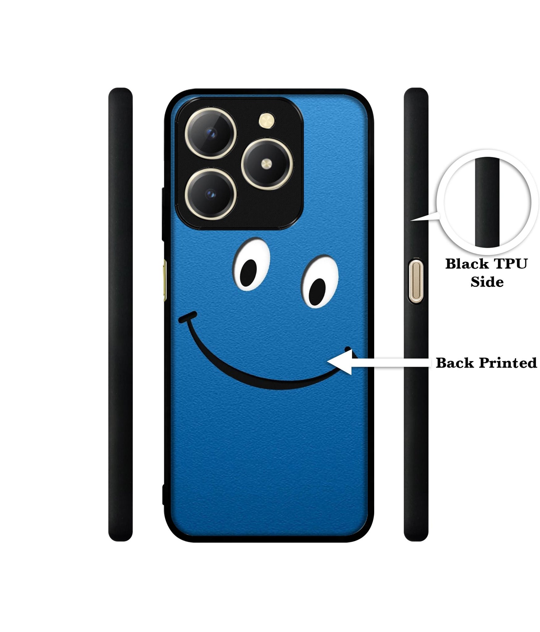 Happy Design Designer 2D Printed Back Case Cover for Realme C61 4G