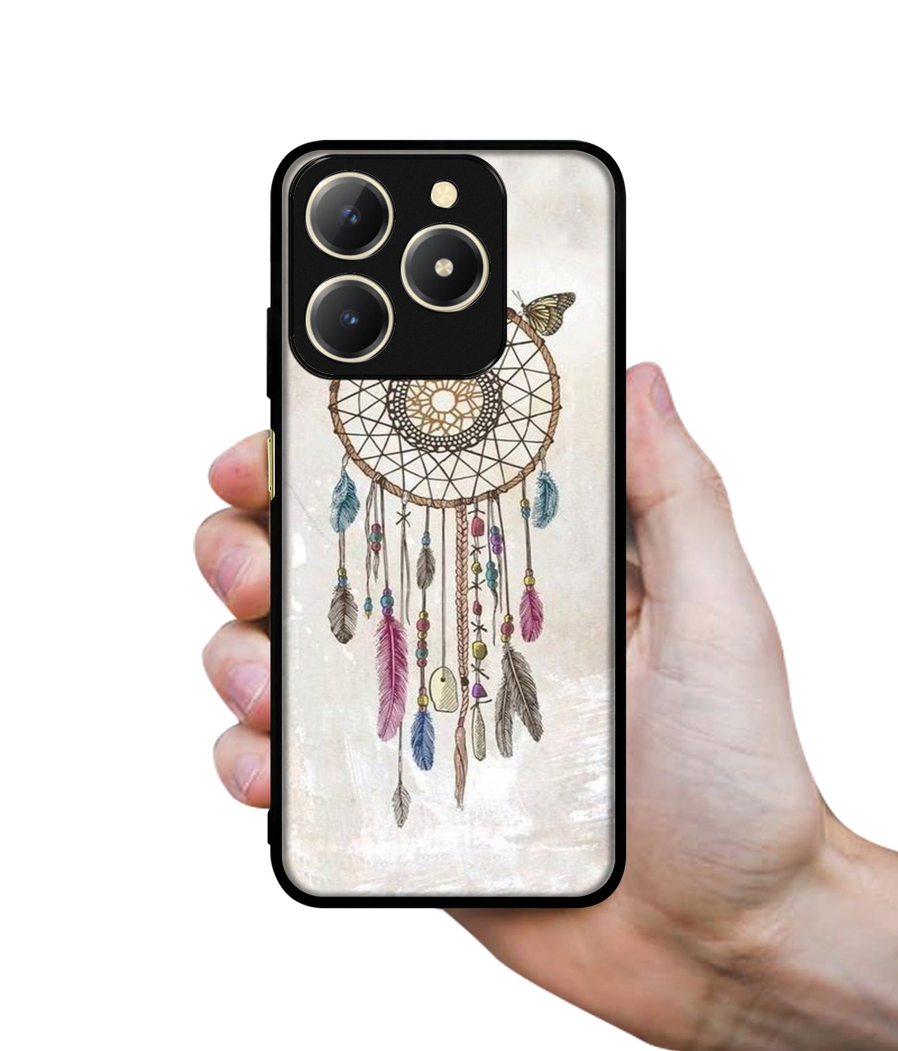 Wall Hanging Design Designer 2D Printed Back Case Cover for Realme C61 4G