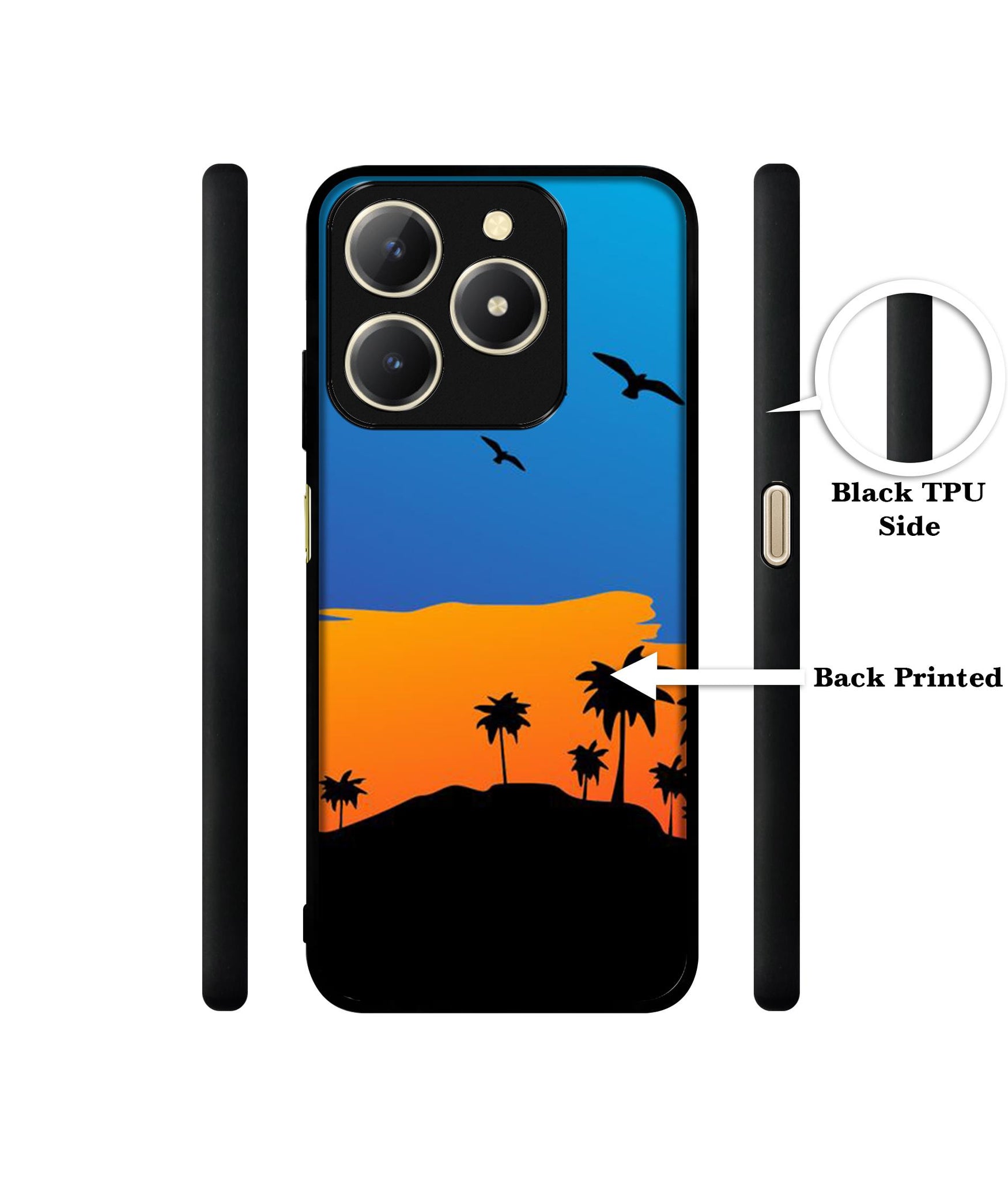 Nature Design Designer 2D Printed Back Case Cover for Realme C61 4G