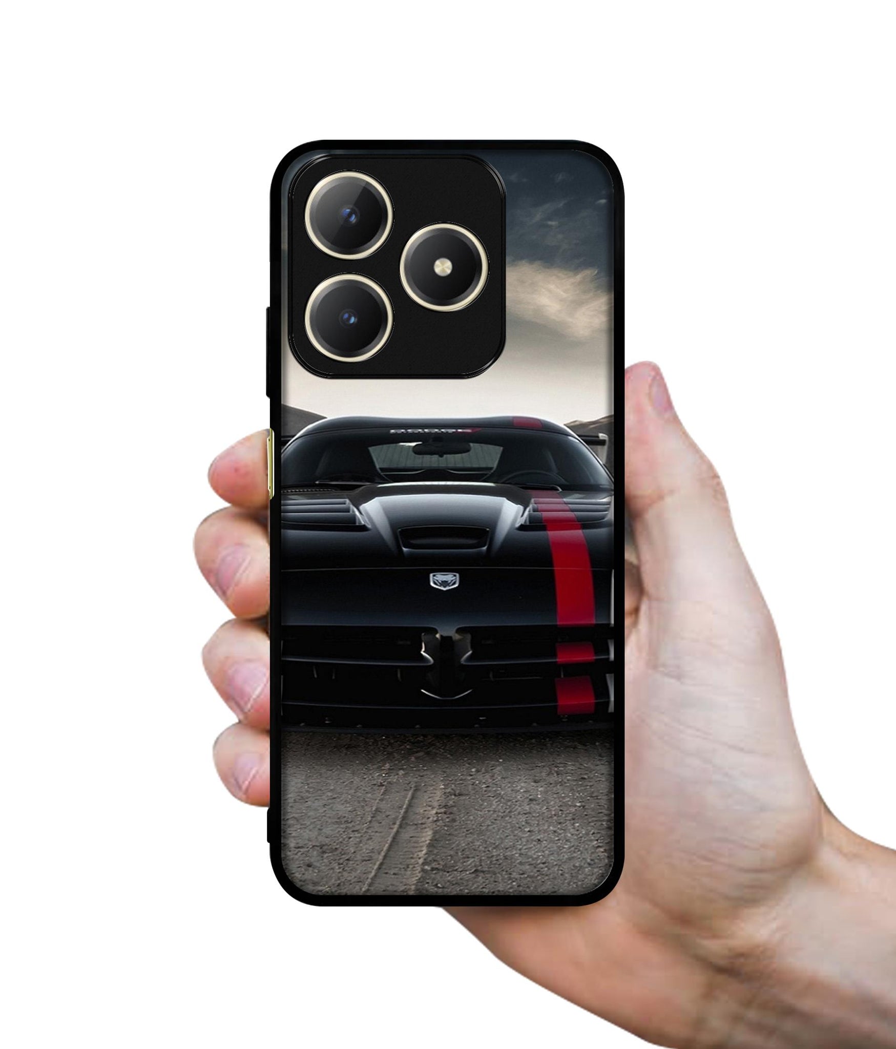 Sports Car Pattern Design Designer 2D Printed Back Case Cover for Realme C63 4G / Narzo N63 4G