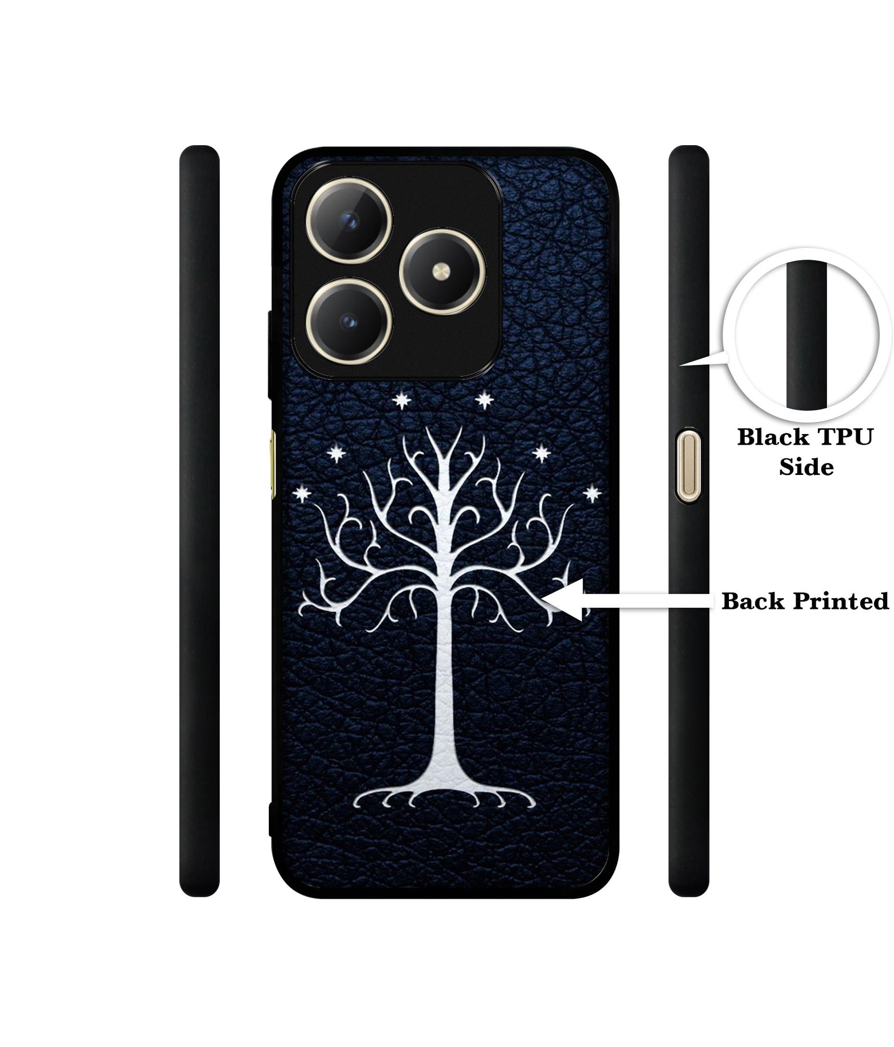Magic Tree Pattern Design Designer 2D Printed Back Case Cover for Realme C63 4G / Narzo N63 4G