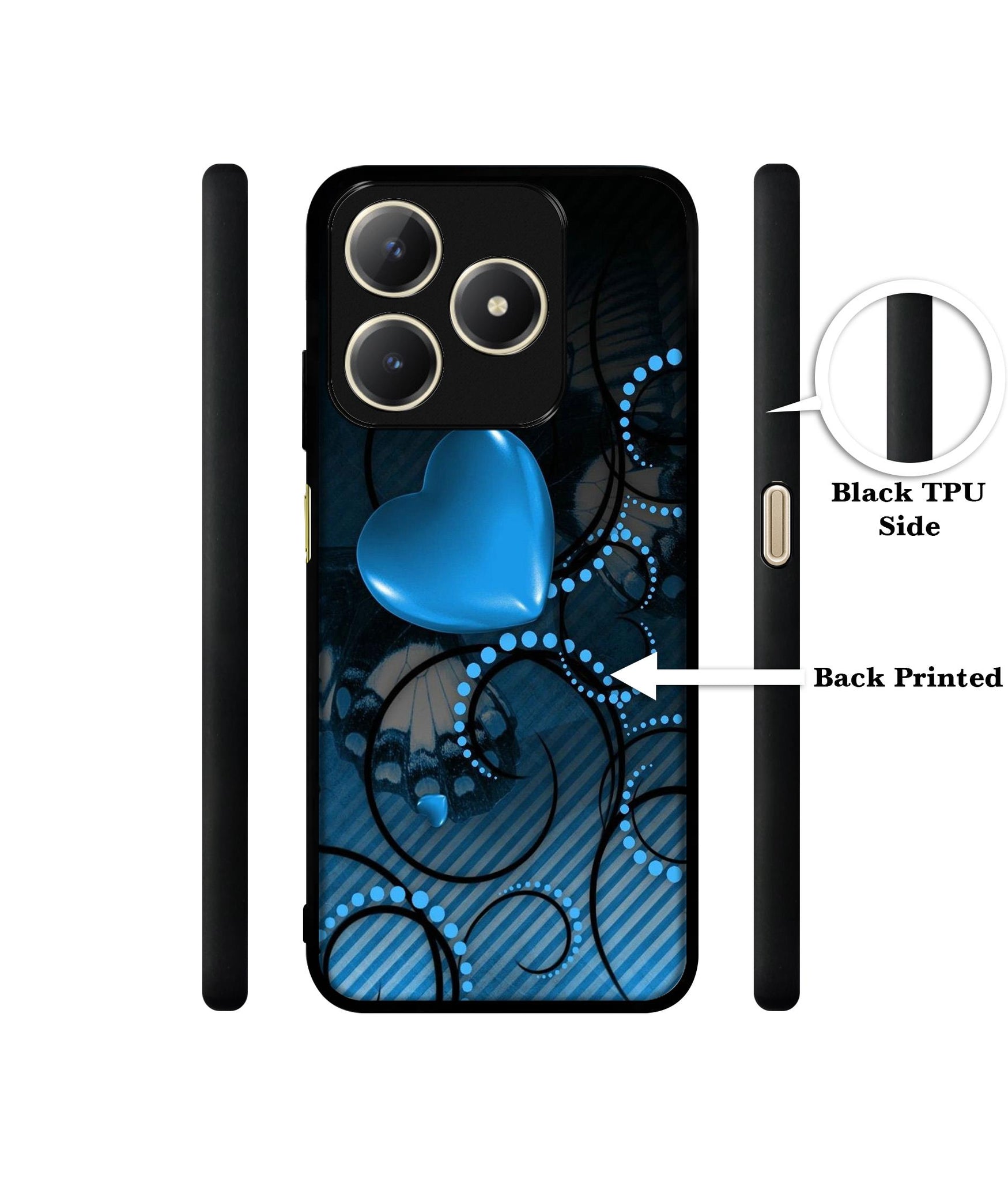 Hart Design Designer 2D Printed Back Case Cover for Realme C63 4G / Narzo N63 4G