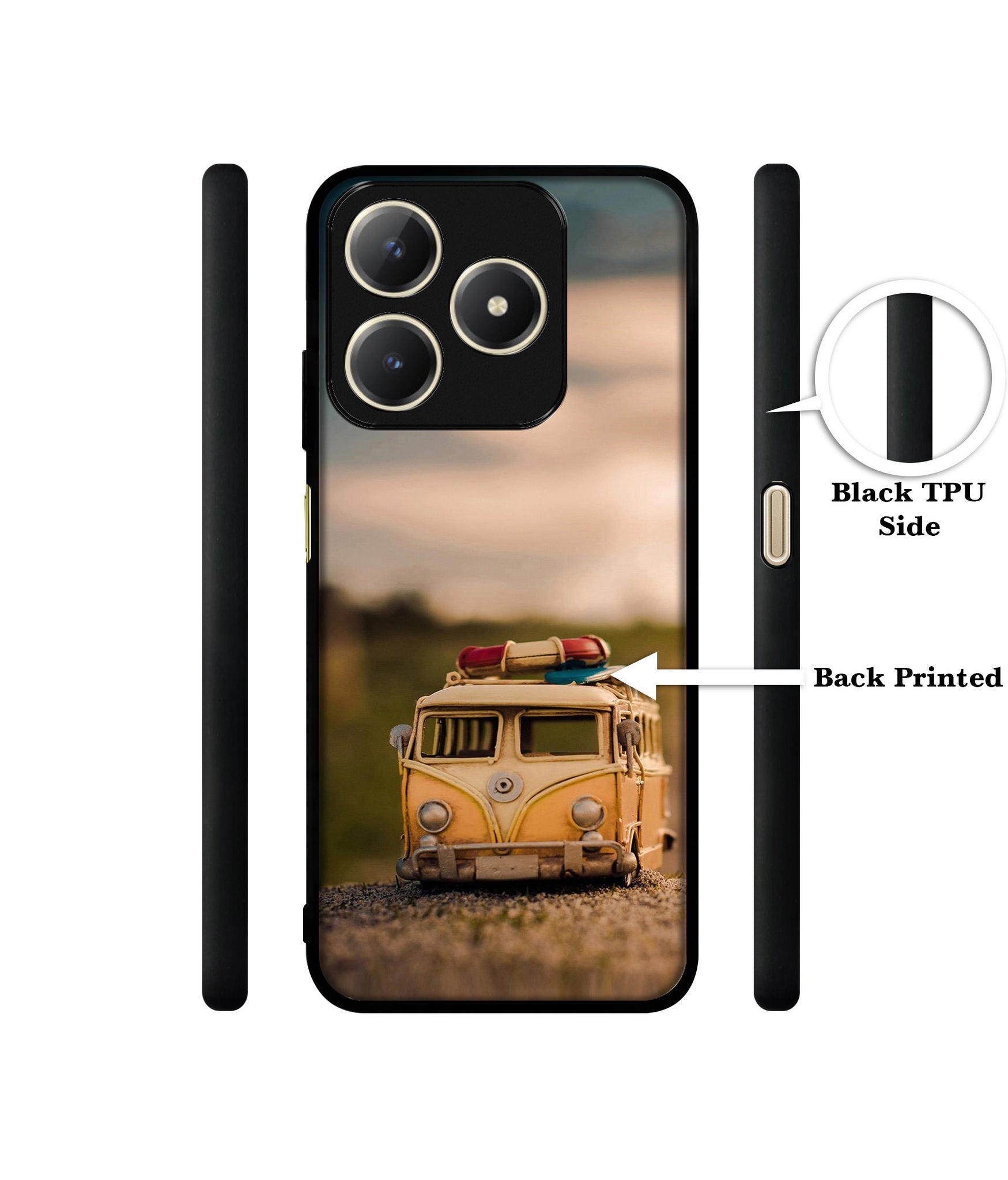 Toy Car Design Designer 2D Printed Back Case Cover for Realme C63 4G / Narzo N63 4G