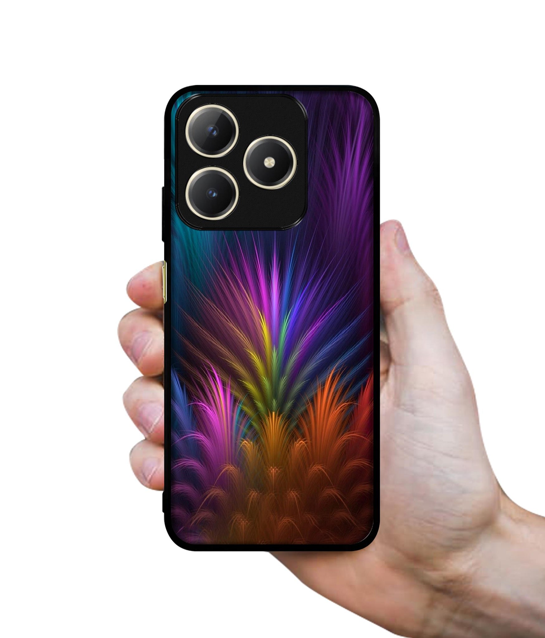 Multicoloured Design Designer 2D Printed Back Case Cover for Realme C63 4G / Narzo N63 4G