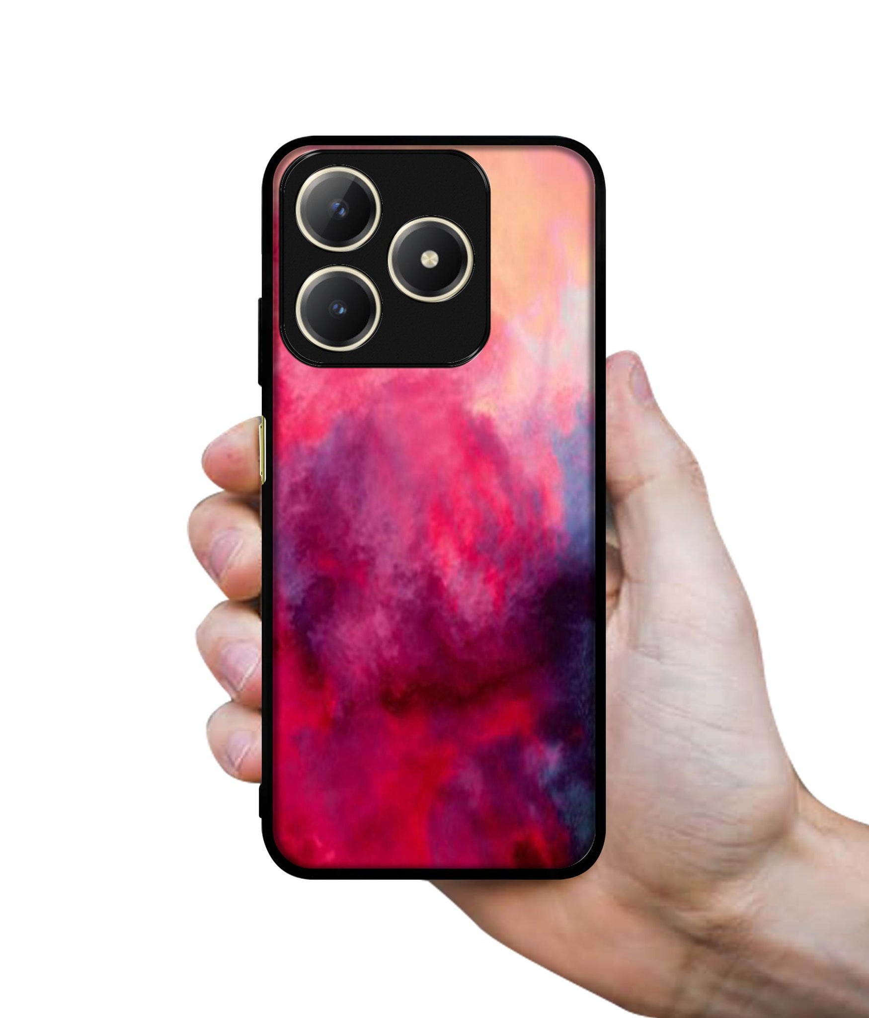 Holi Color Design Designer 2D Printed Back Case Cover for Realme C63 4G / Narzo N63 4G